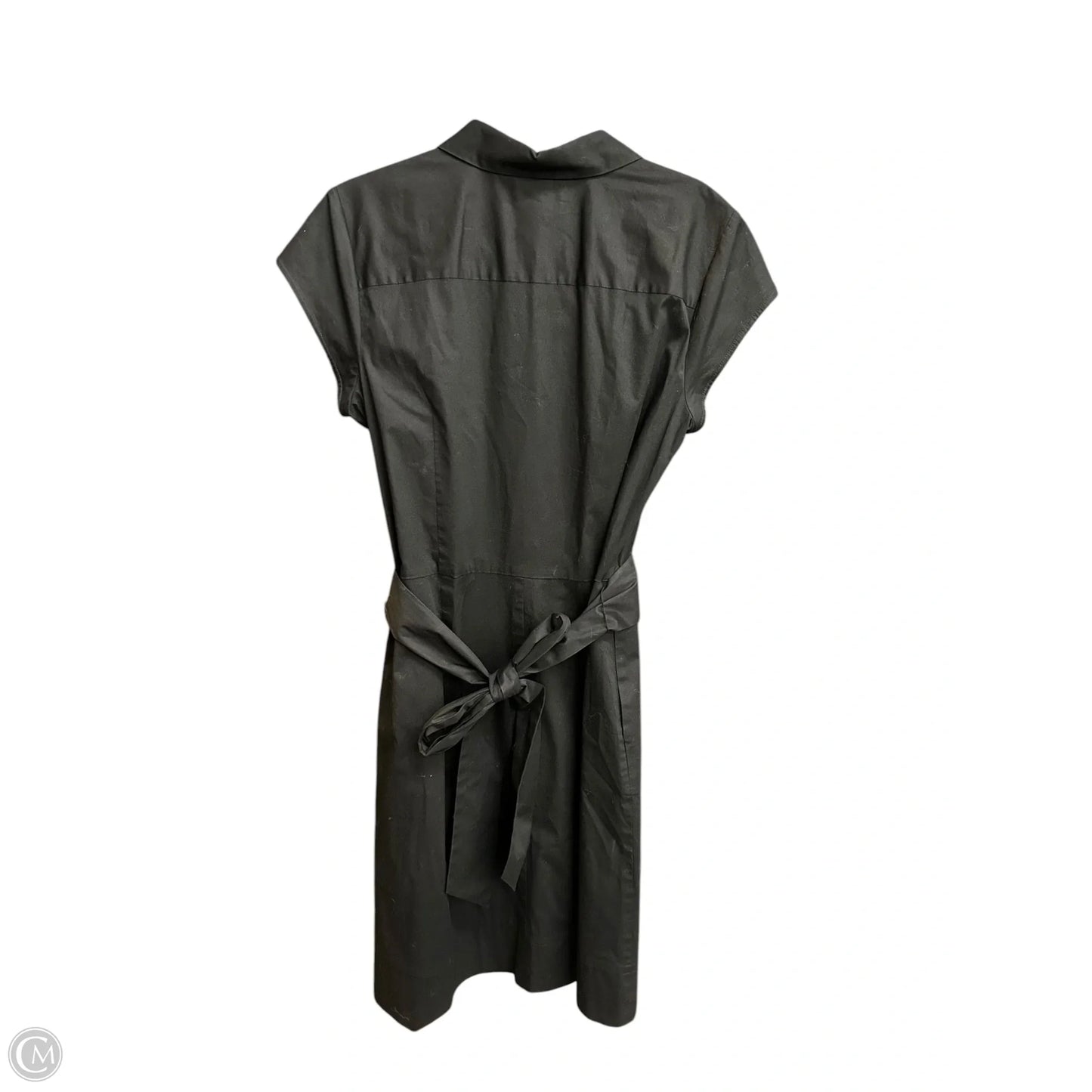 Dress Casual Midi By Banana Republic In Black, Size: Xl
