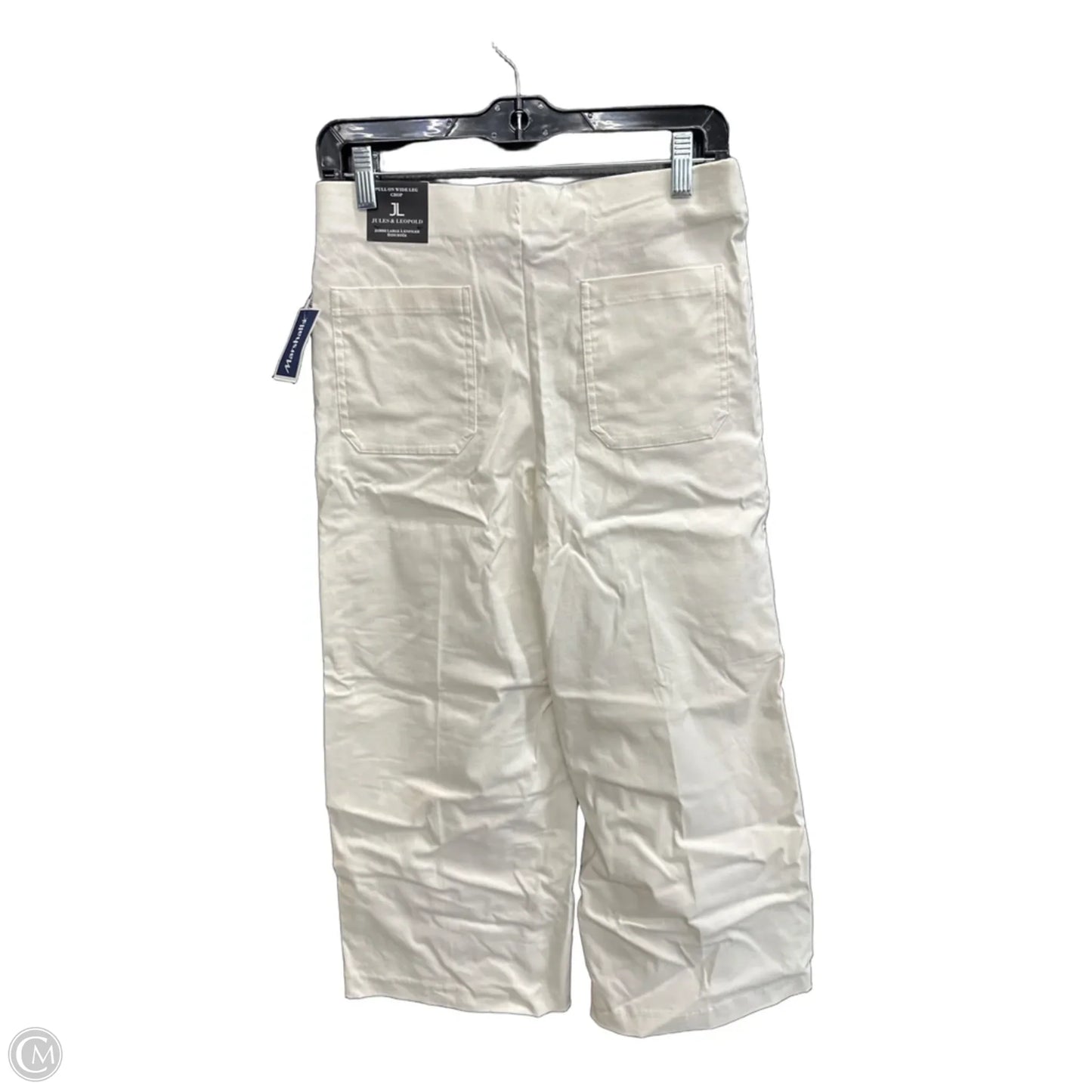 Pants Dress By Jules & Leopold In White, Size: 4l