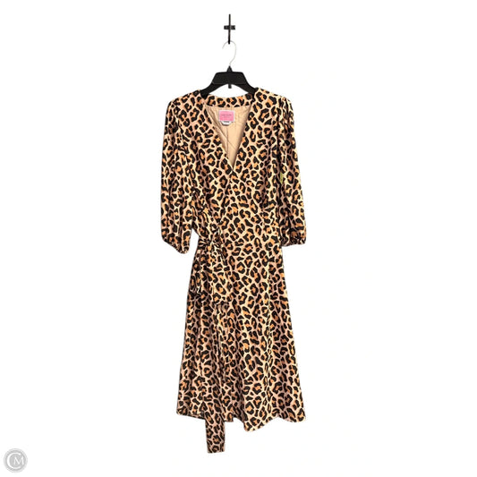 Dress Designer By Kate Spade In Animal Print, Size: 2x