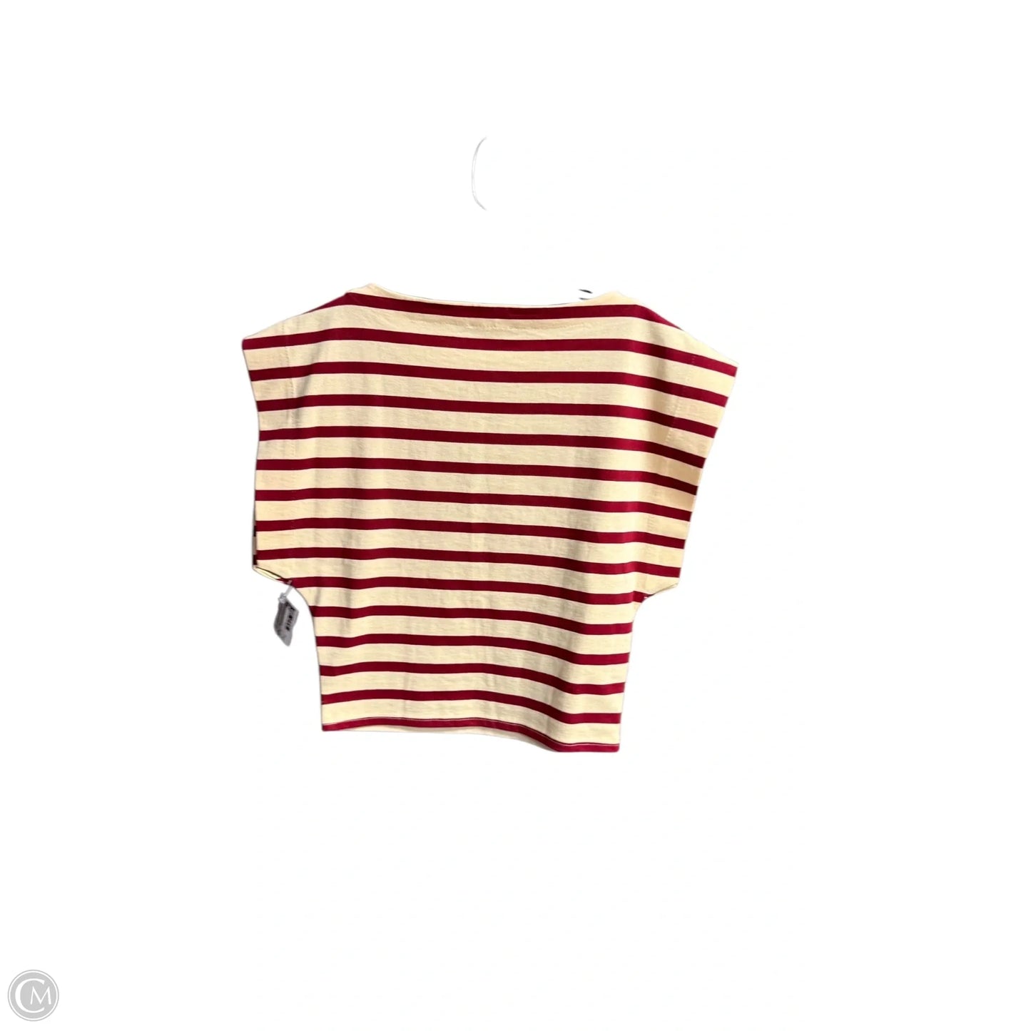 Top Short Sleeve By J. Crew In Striped Pattern, Size: Xs