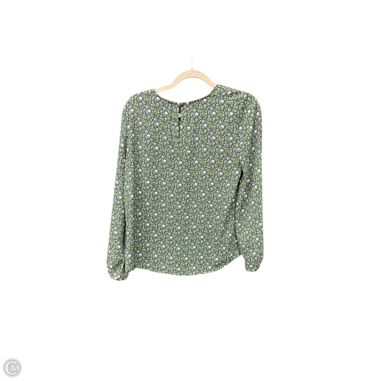 Top Long Sleeve By Loft In Floral Print, Size: Xs