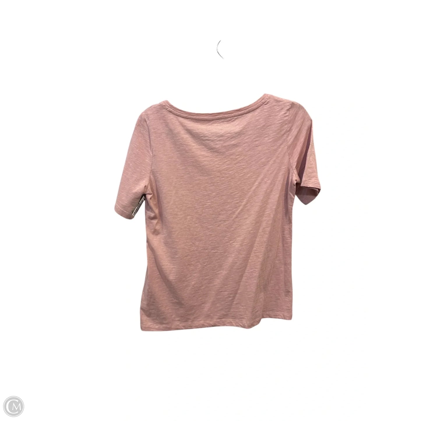 Top Short Sleeve Basic By Talbots In Mauve, Size: Sp