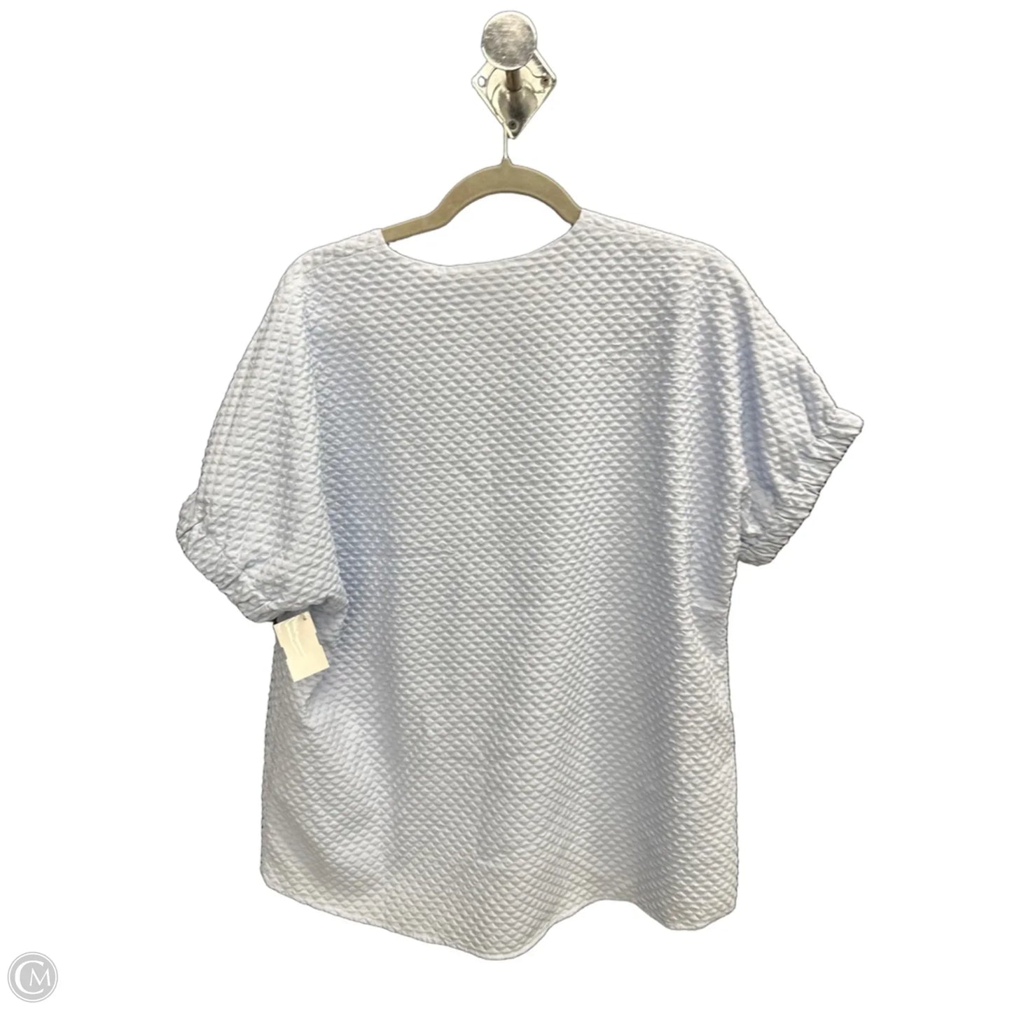 Top Short Sleeve By Clothes Mentor In Blue, Size: Osfm