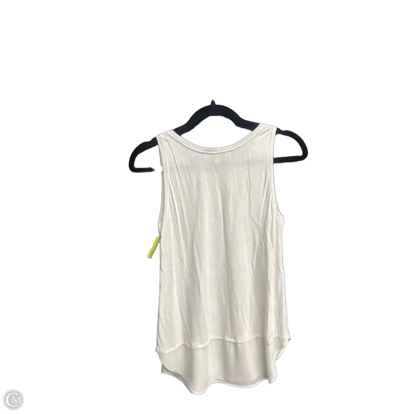 Top Sleeveless By Loft In White, Size: S