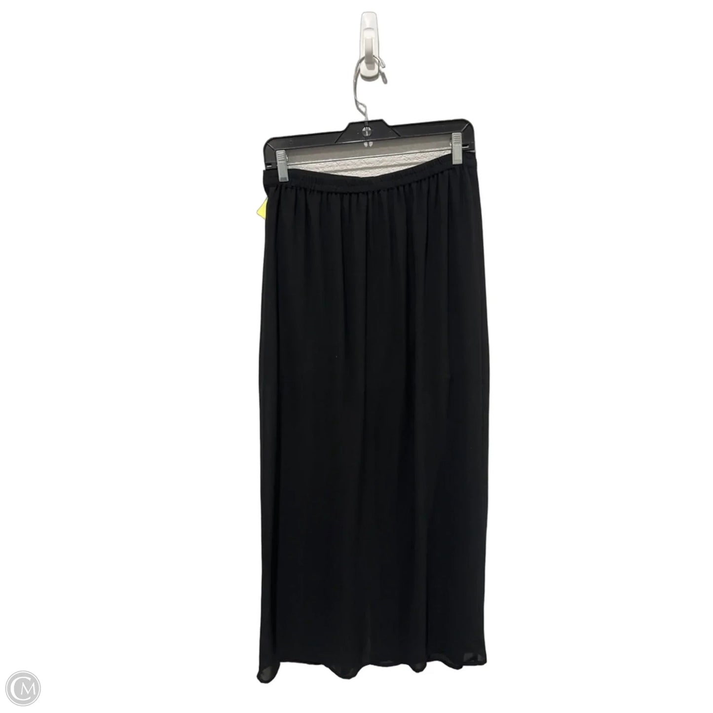 Skirt Maxi By Forever 21 In Black, Size: 8