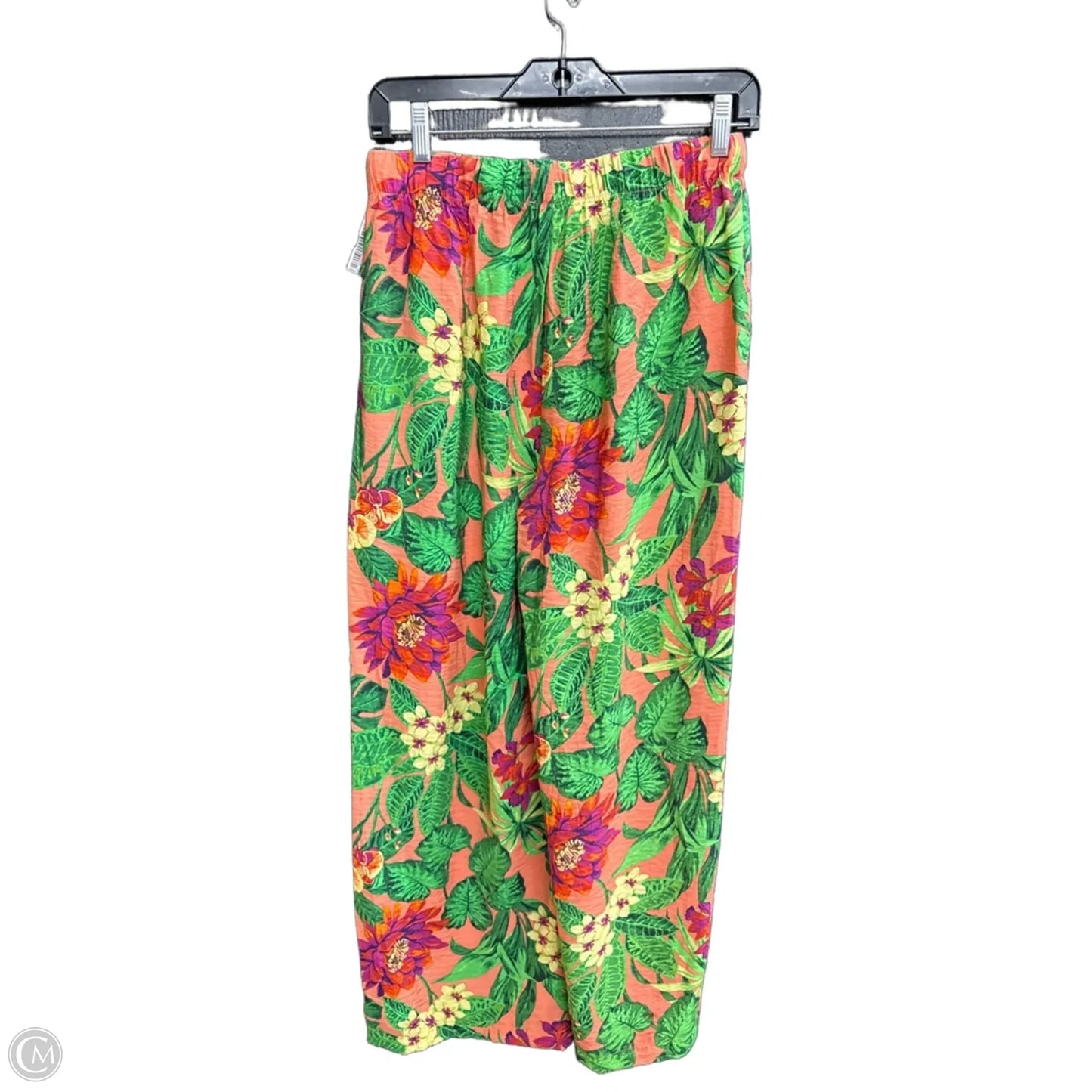 Pants Linen By Clothes Mentor In Tropical Print, Size: 4