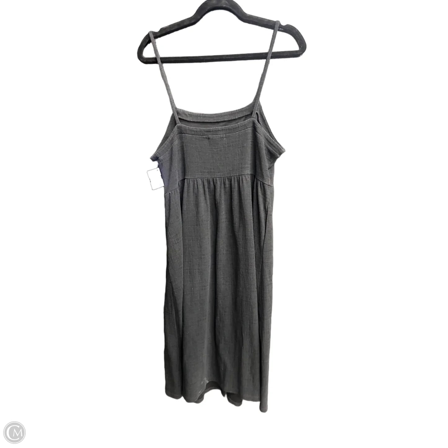 Dress Casual Midi By Madewell In Black, Size: L