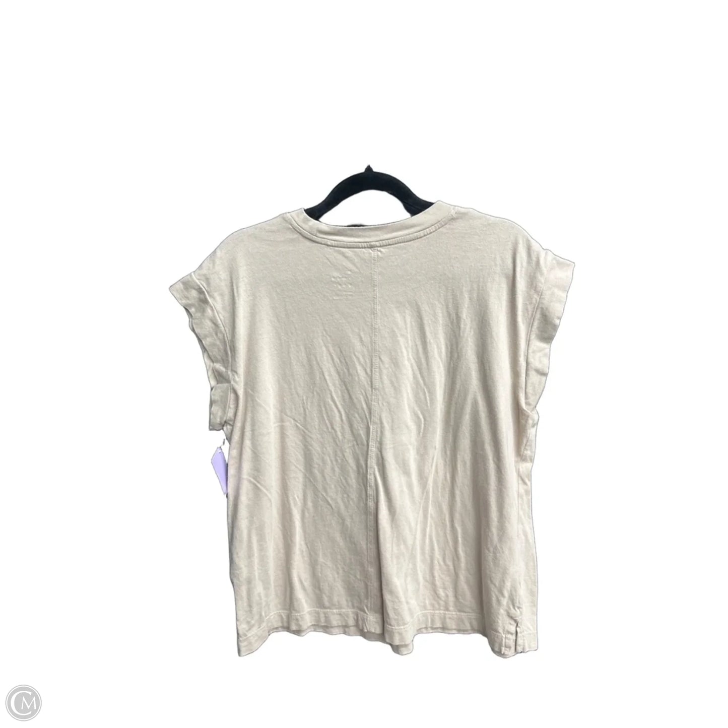 Top Sleeveless By A New Day In Beige, Size: S