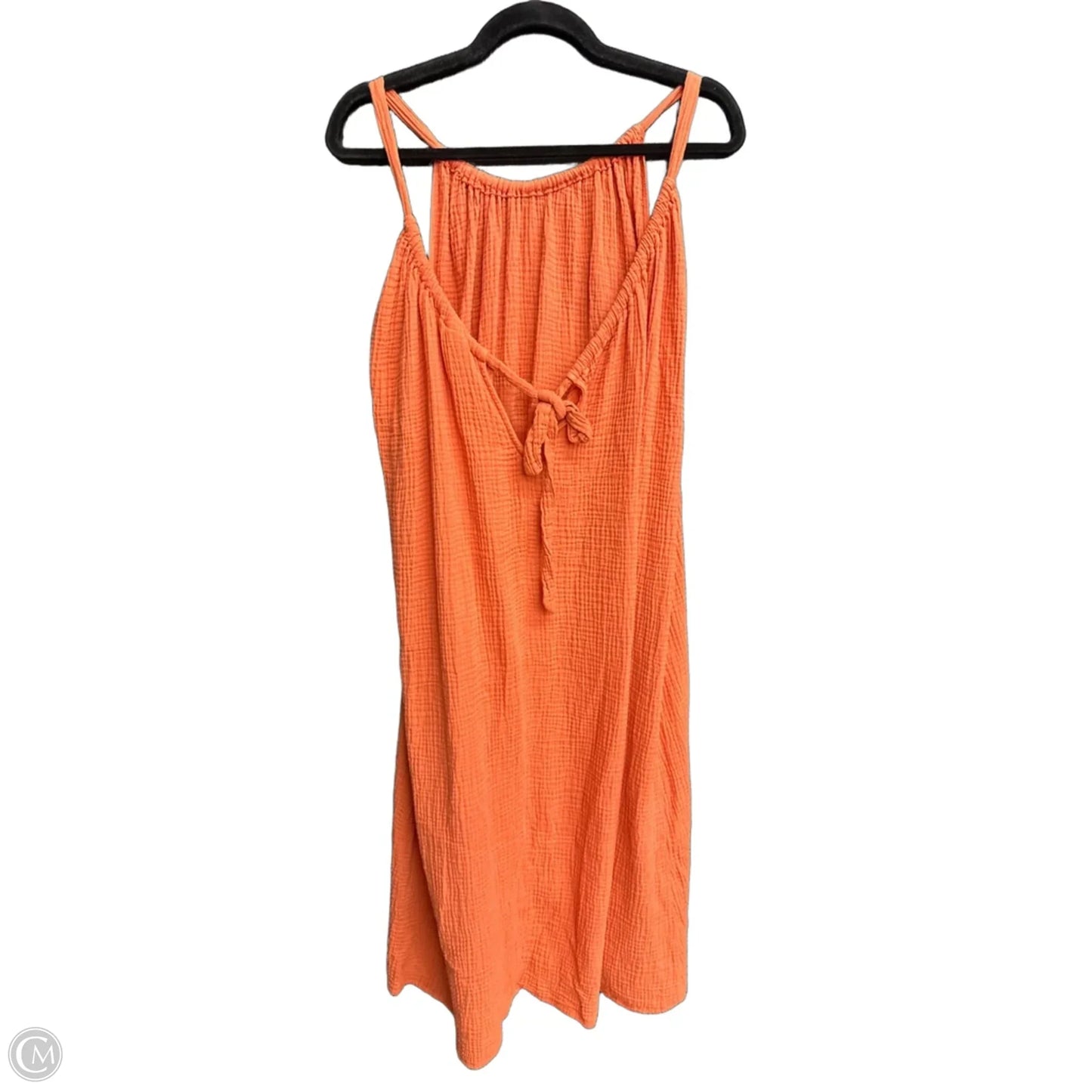 Dress Casual Short By Kona Sol In Orange, Size: S