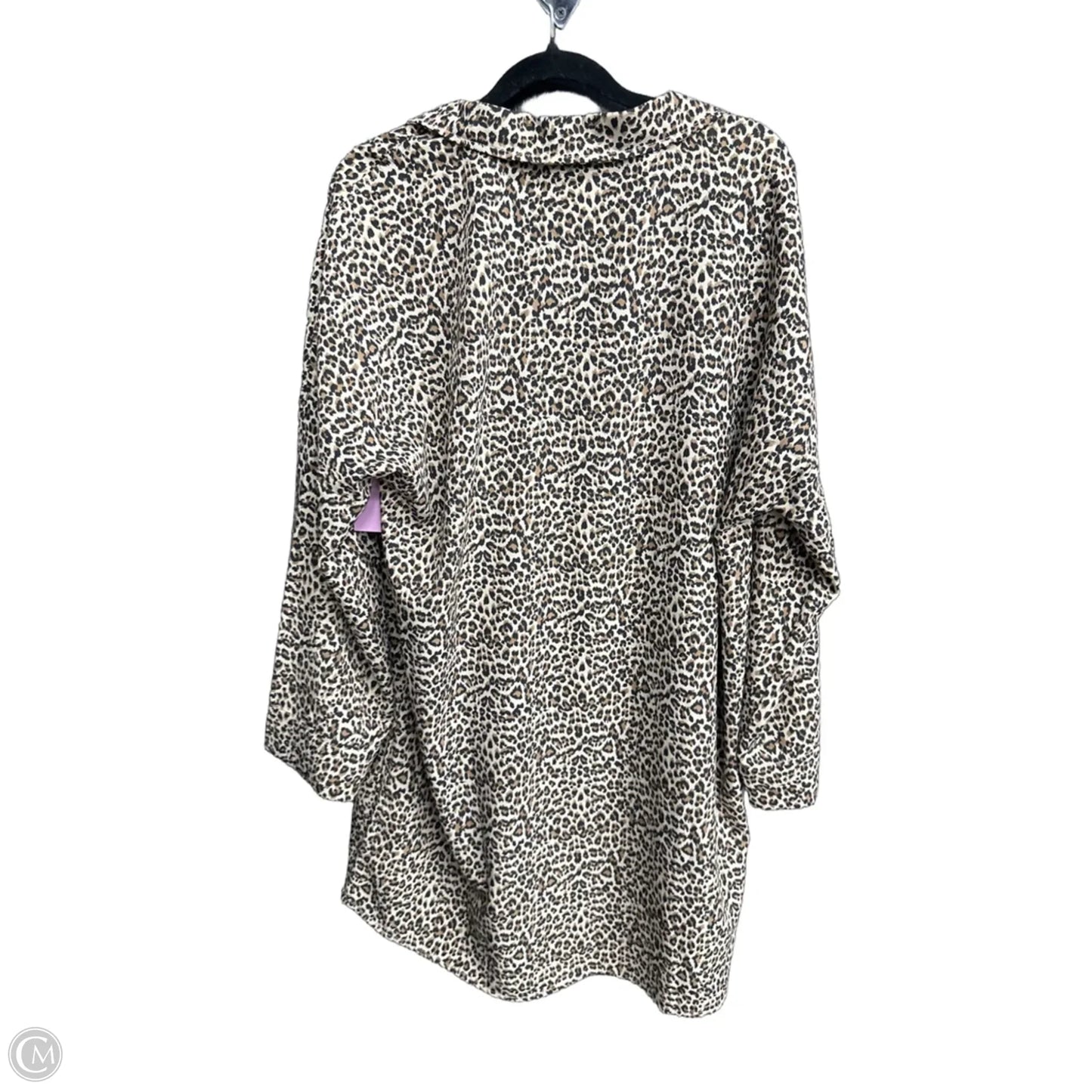 Dress Casual Short By Umgee In Leopard Print, Size: L
