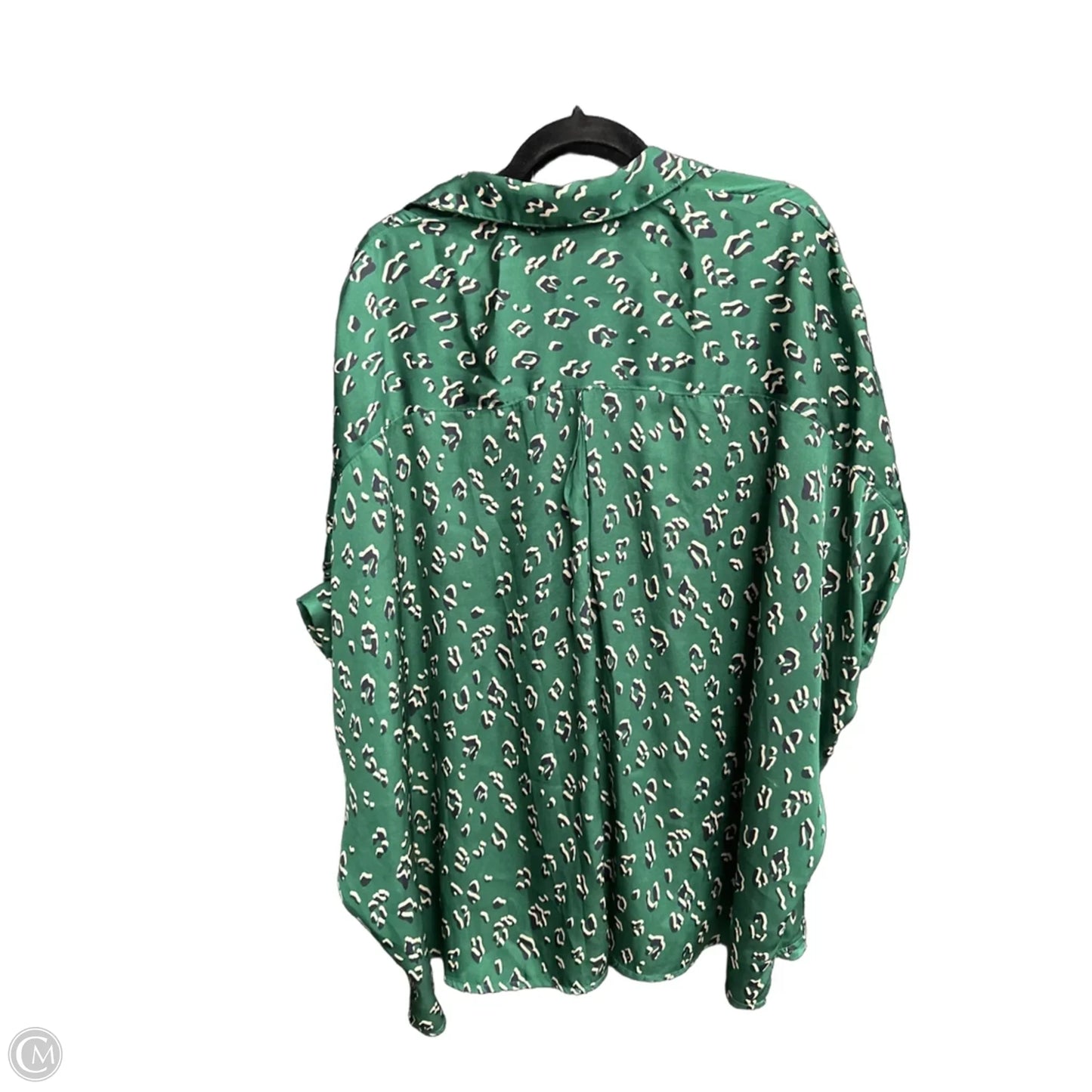 Top Long Sleeve By Entro In Green, Size: S