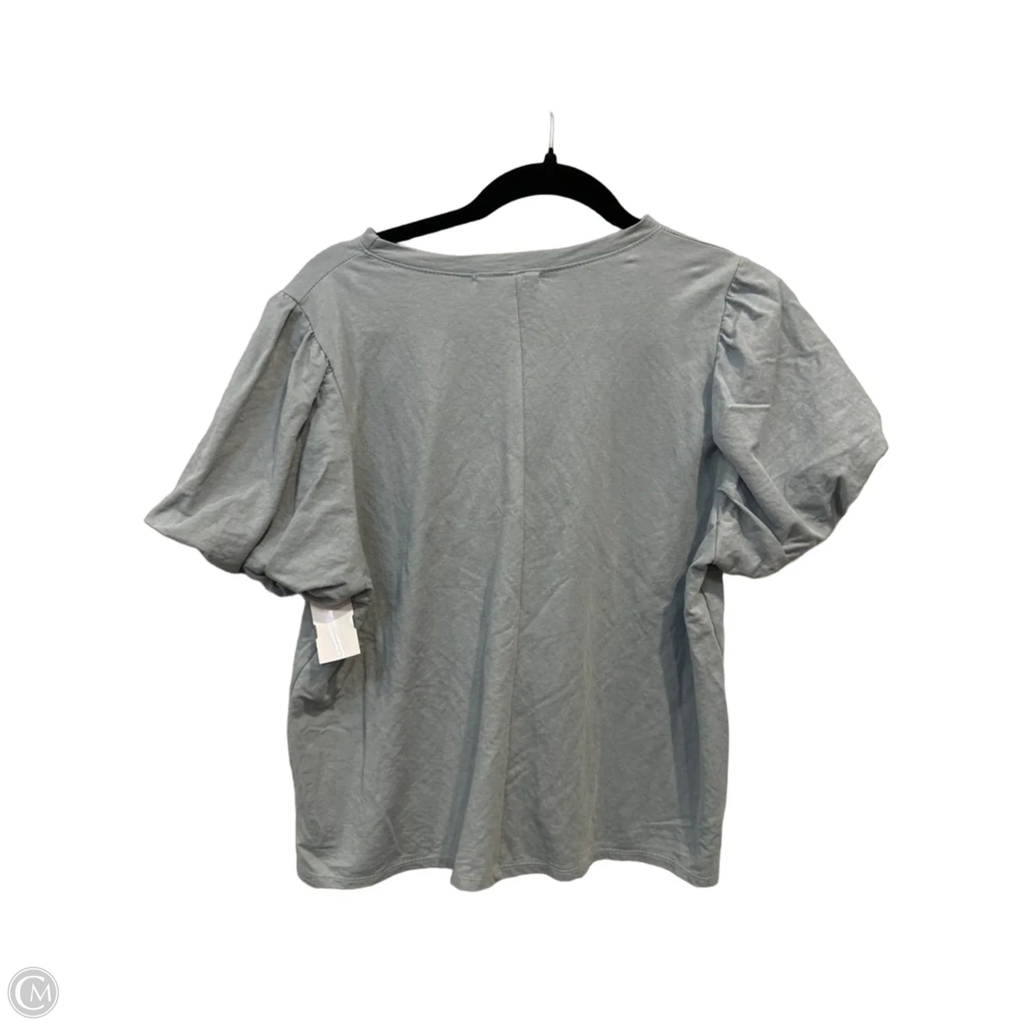 Top Short Sleeve By Tres Bien In Blue, Size: M