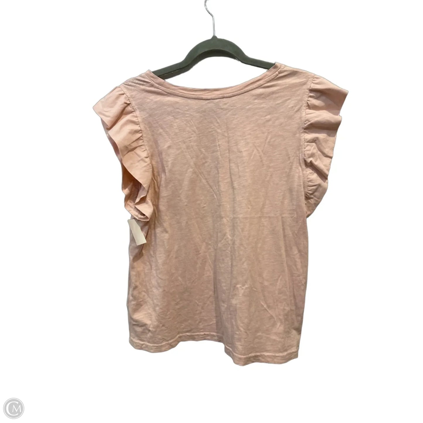 Top Sleeveless By Nicole Miller In Pink, Size: L