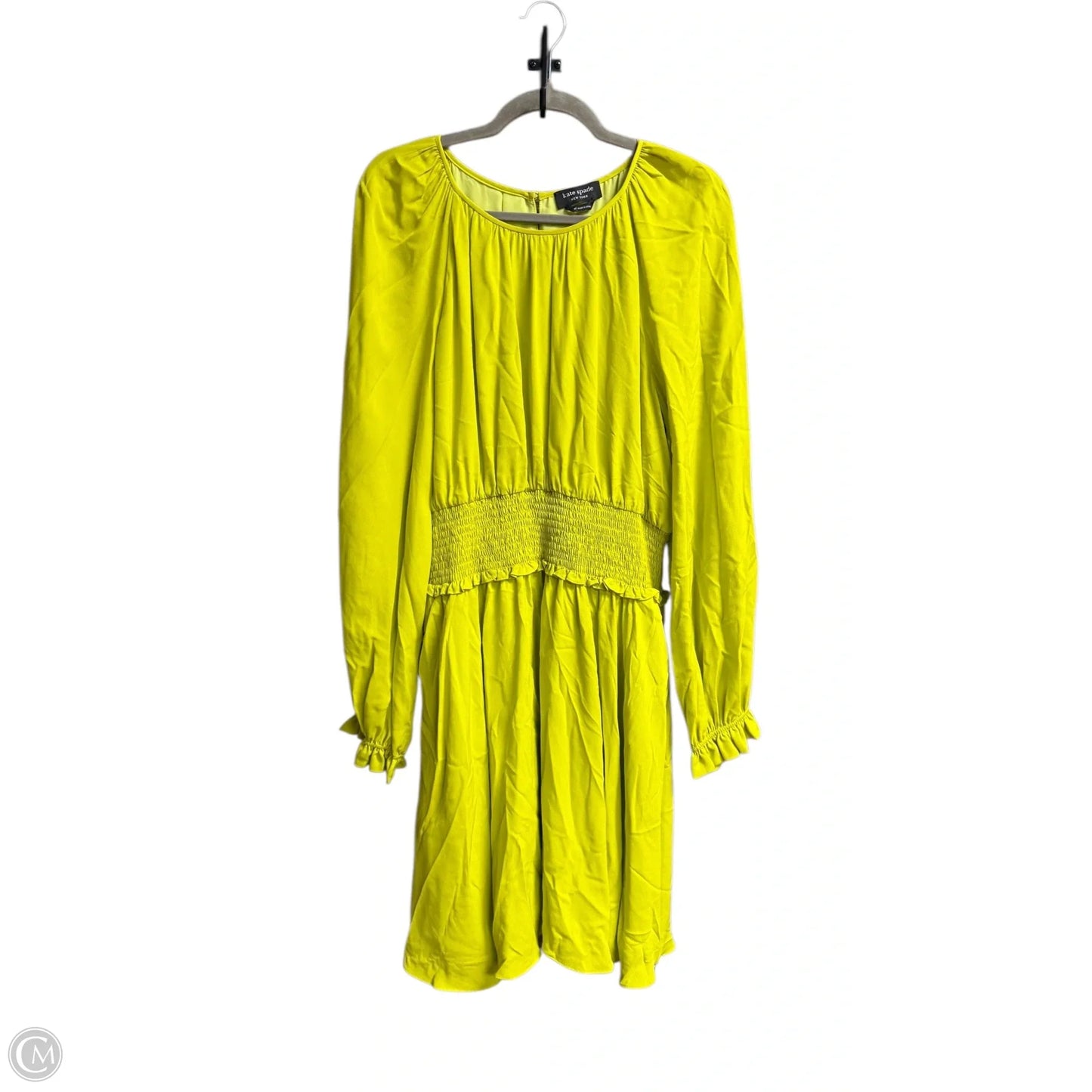 Dress Designer By Kate Spade In Yellow, Size: Xl