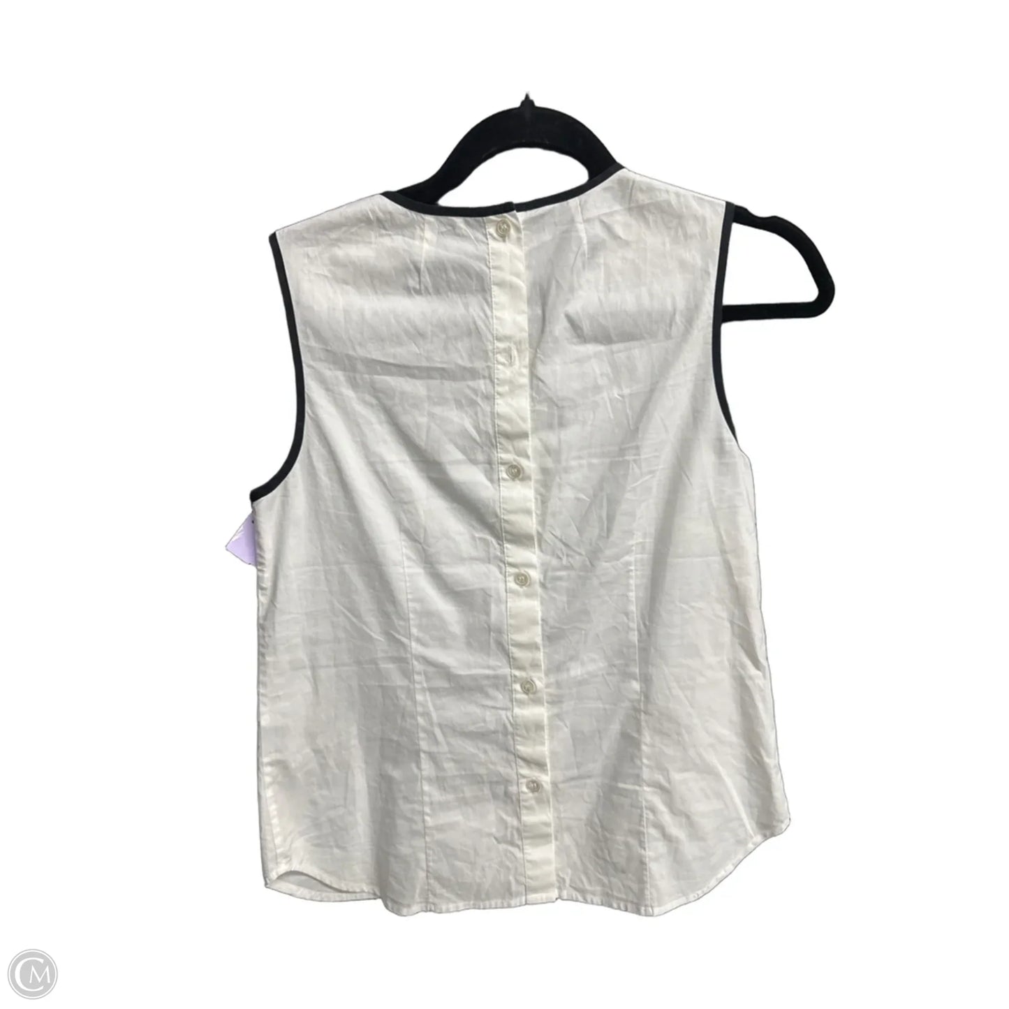 Top Sleeveless By J. Crew In White, Size: Xs