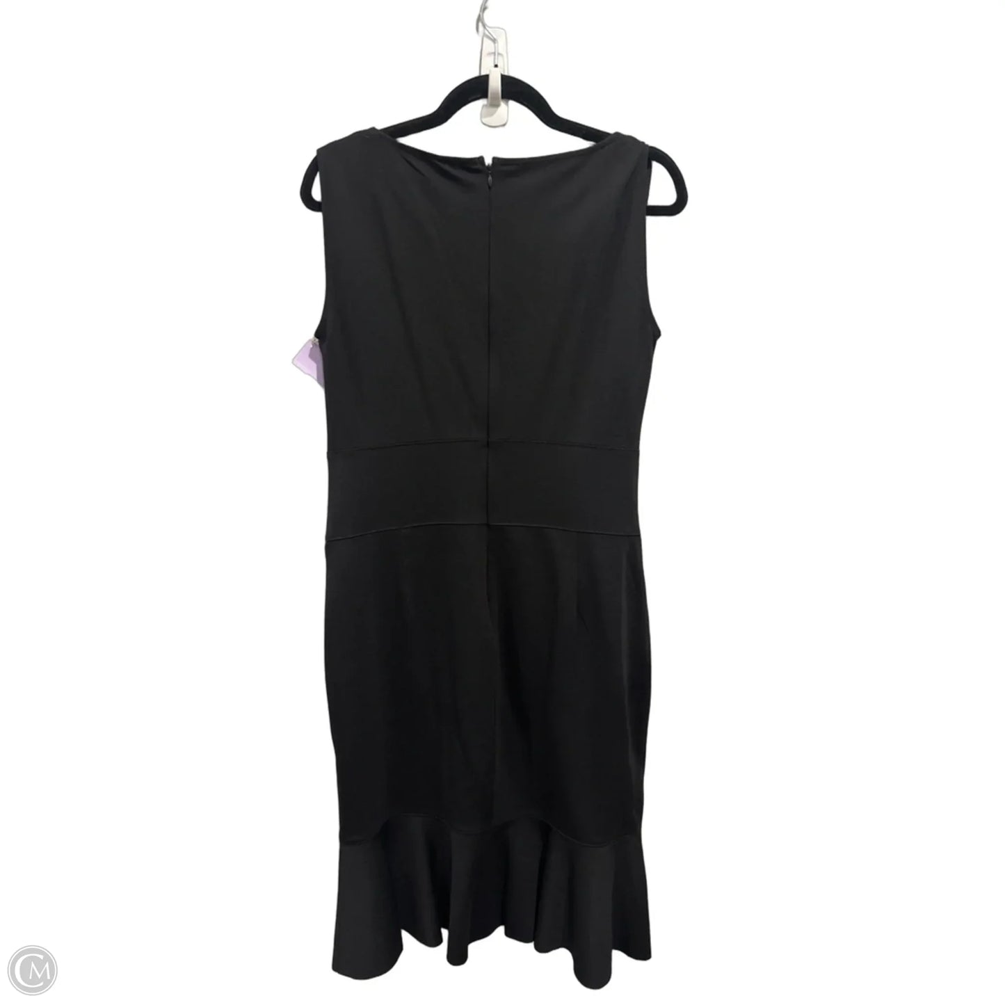 Dress Casual Midi By Clothes Mentor In Black, Size: Xl