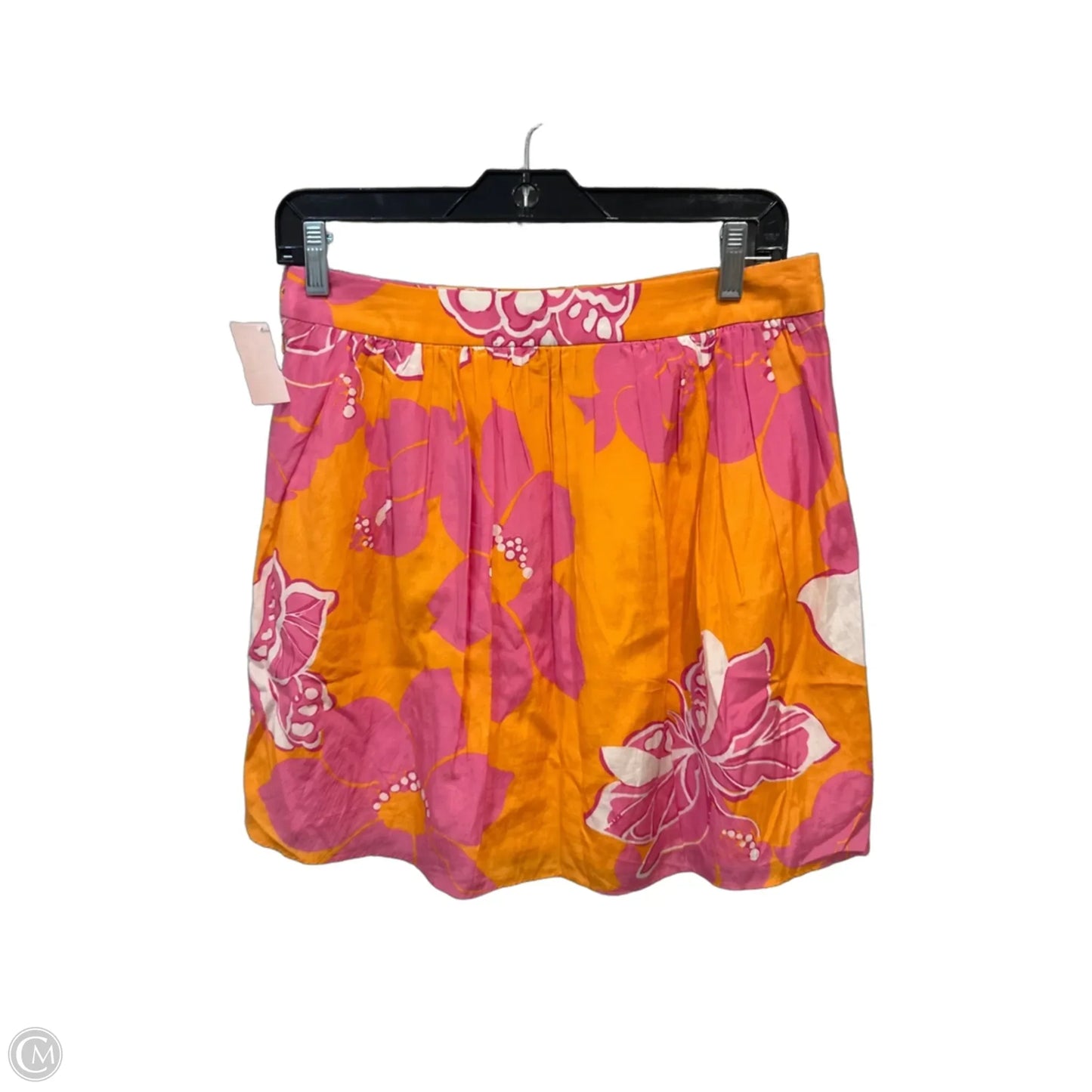 Skirt Designer By Lilly Pulitzer In Orange & Pink, Size: 6