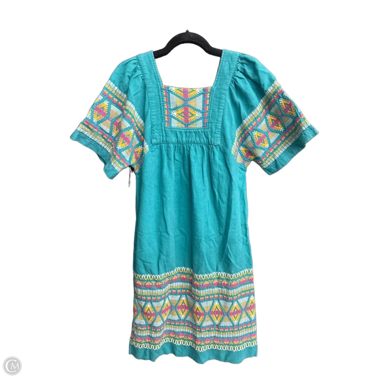 Dress Casual Maxi By Clothes Mentor In Teal, Size: Xs