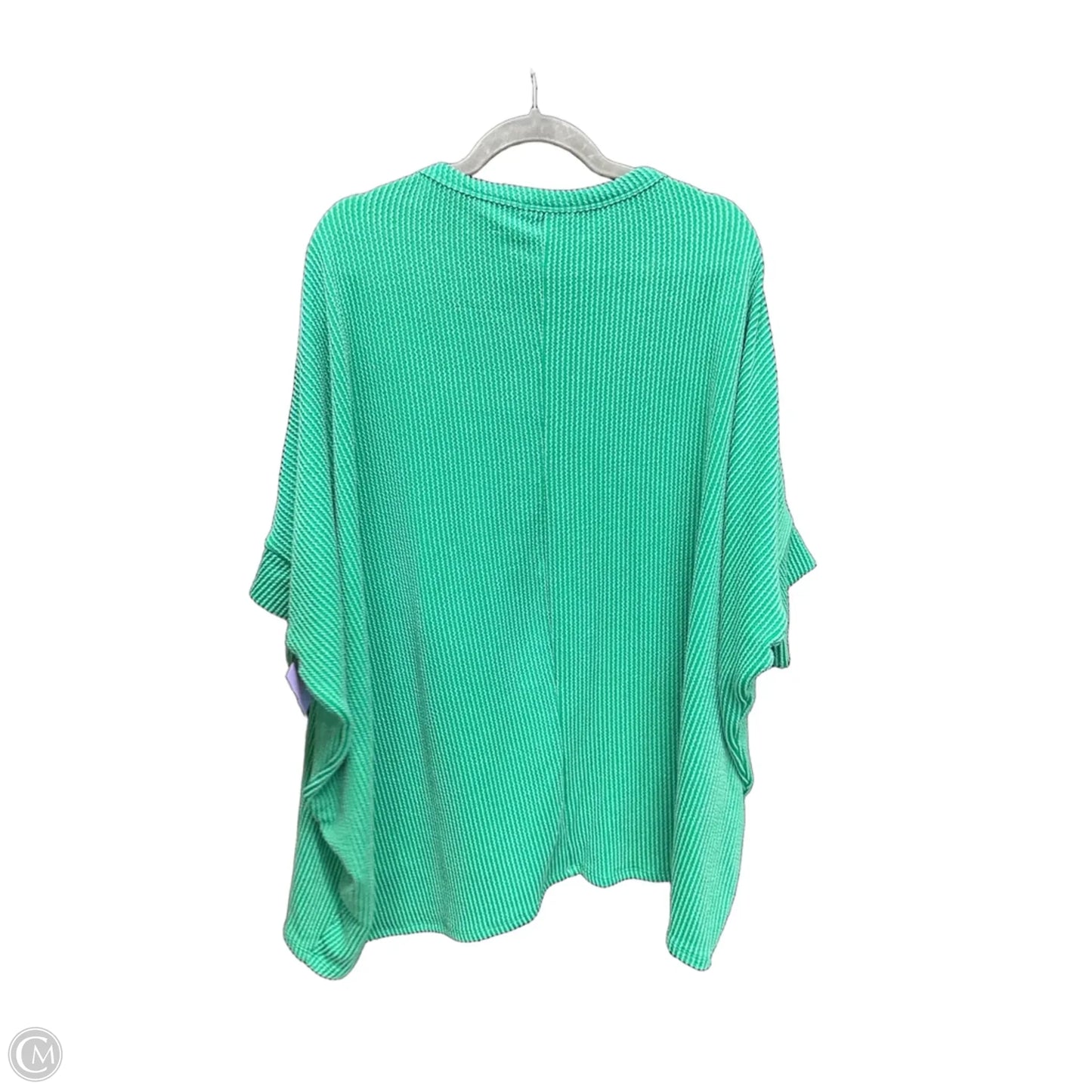 Top Short Sleeve By Andree By Unit In Green, Size: Xl