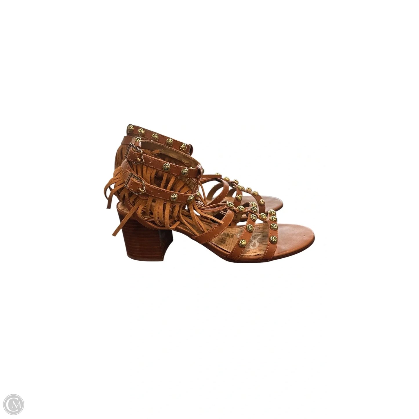 Shoes Heels Block By Sam Edelman In Brown, Size: 9