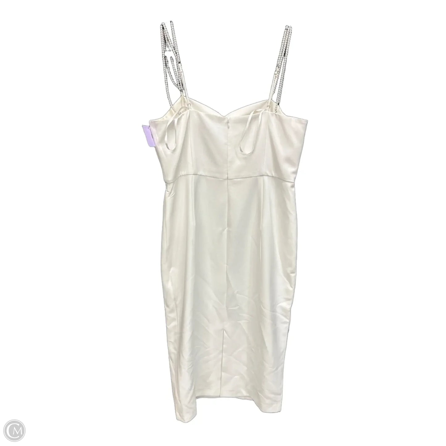 Dress Party Midi By Antonio Melani In White, Size: 14