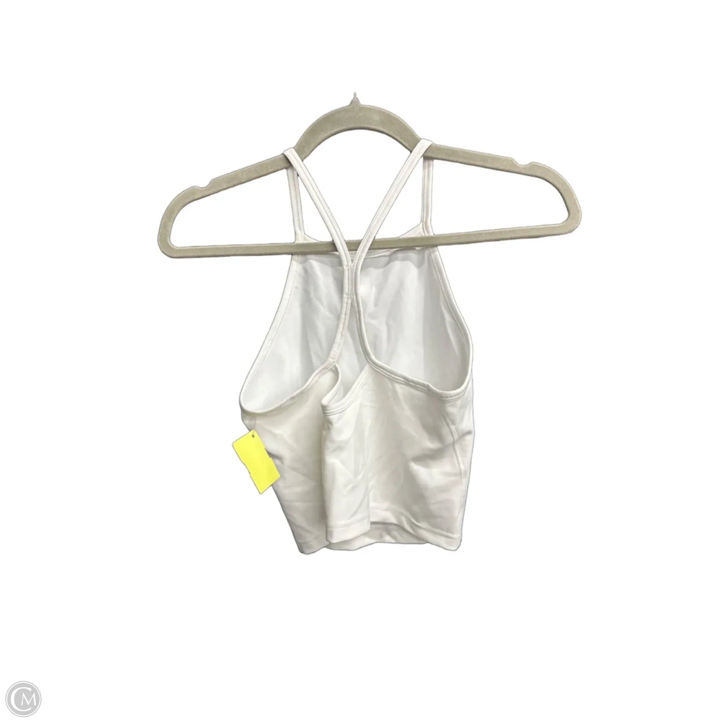 Athletic Tank Top By Lululemon In White, Size: Xs