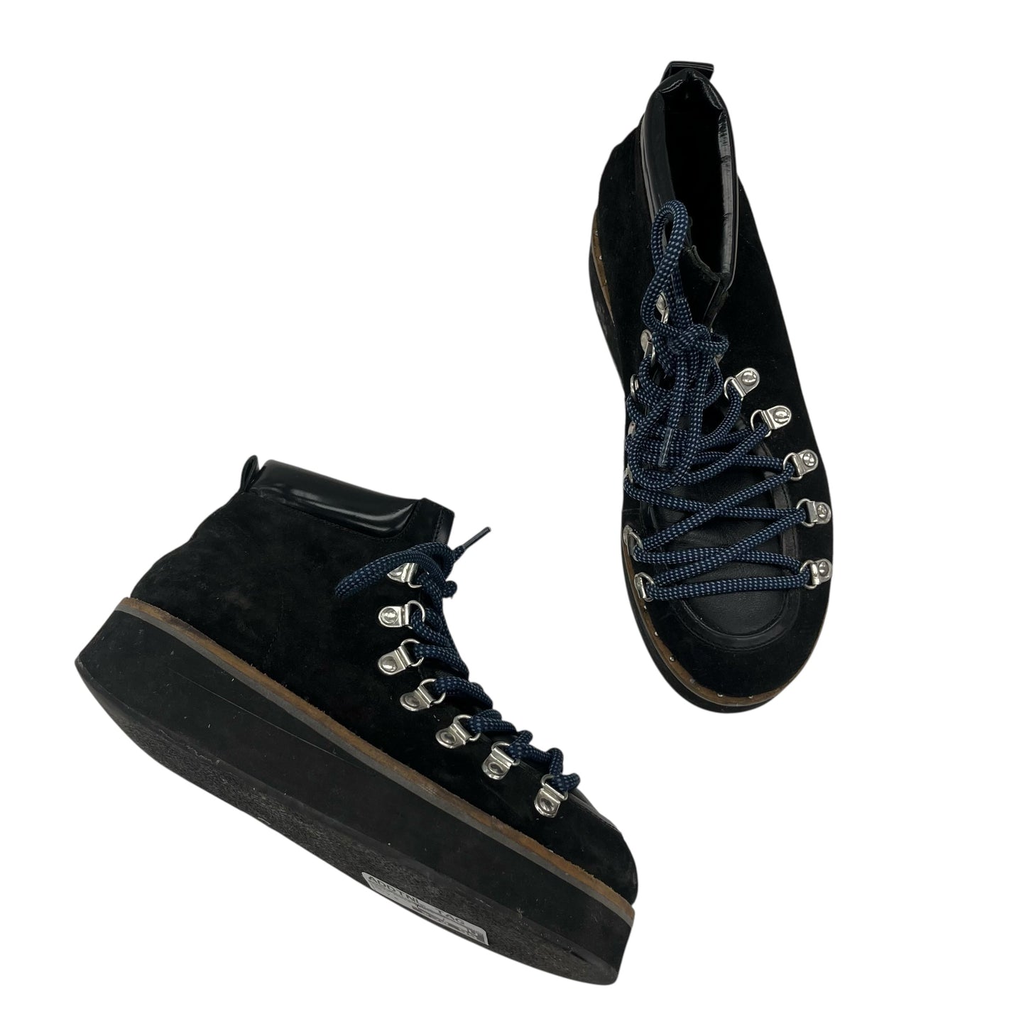 Boots Ankle Flats By Free People In Black, Size:7.5