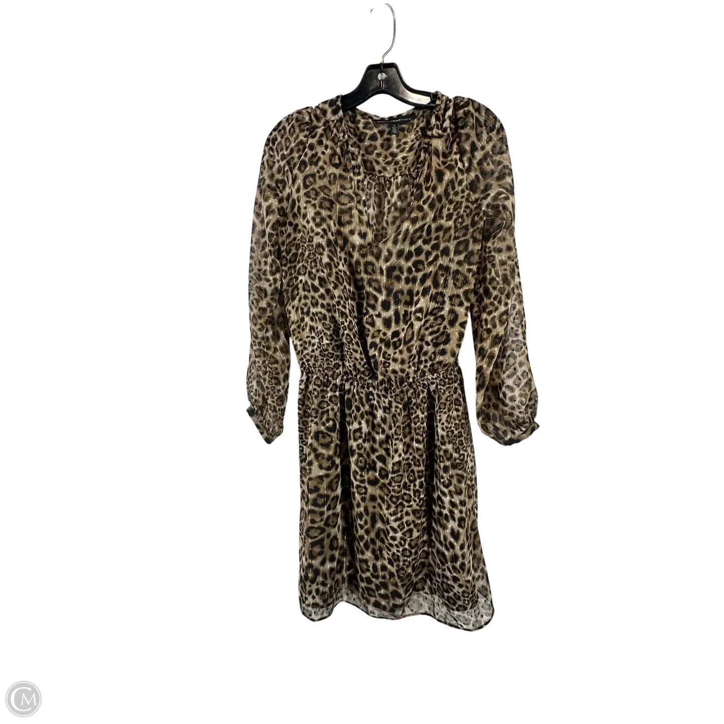 Dress Party Short By White House Black Market In Animal Print, Size: S