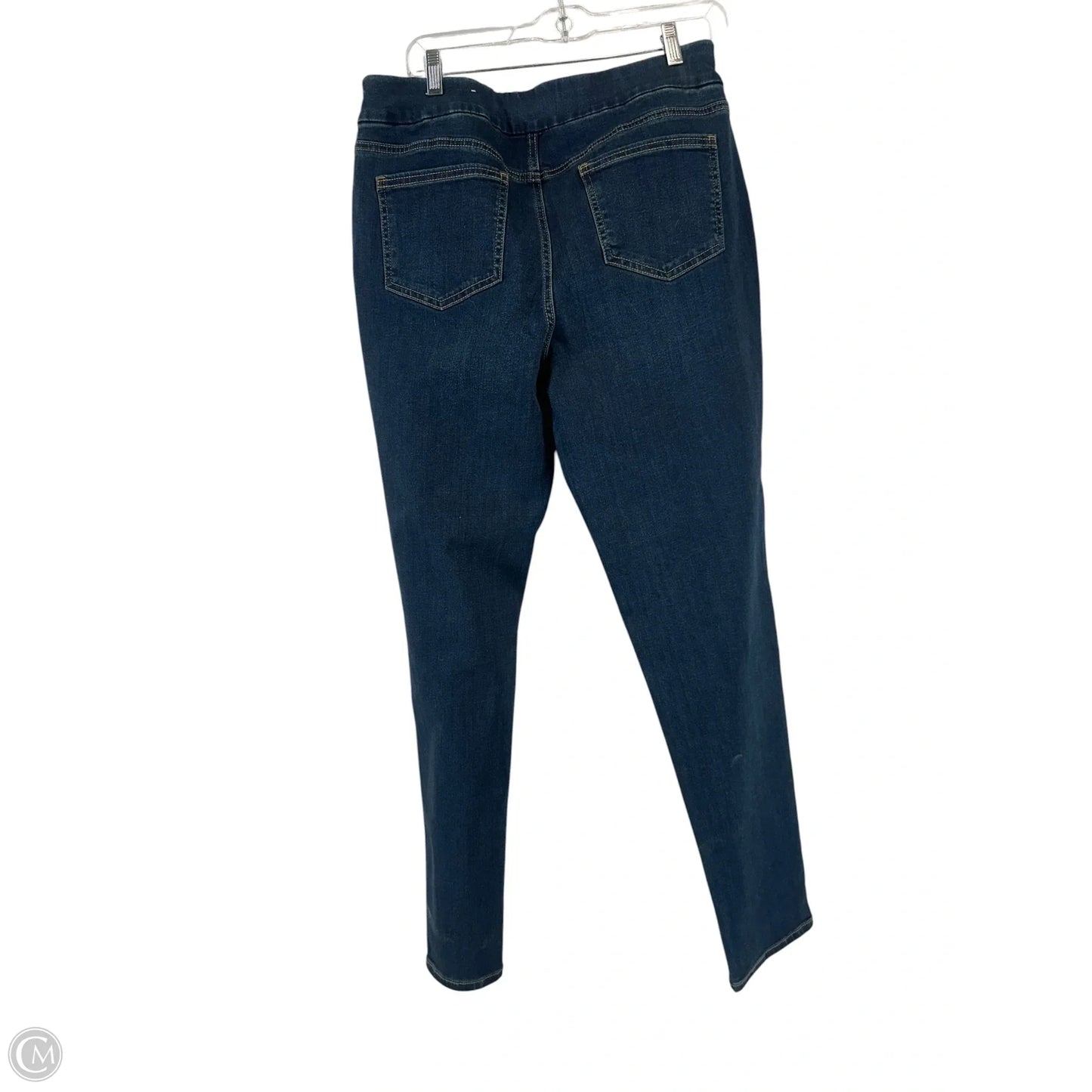 Jeans Jeggings By Chicos In Blue Denim, Size: 12