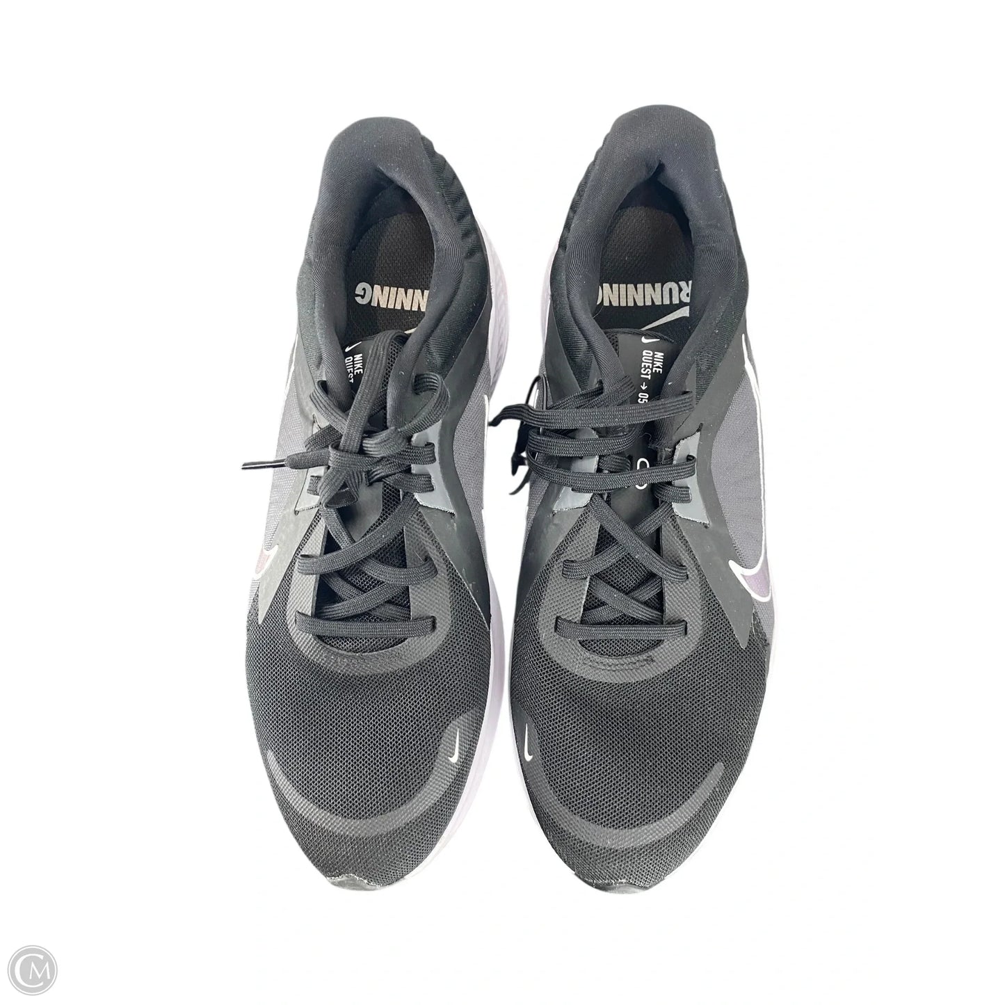 Shoes Athletic By Nike In Black, Size: 11