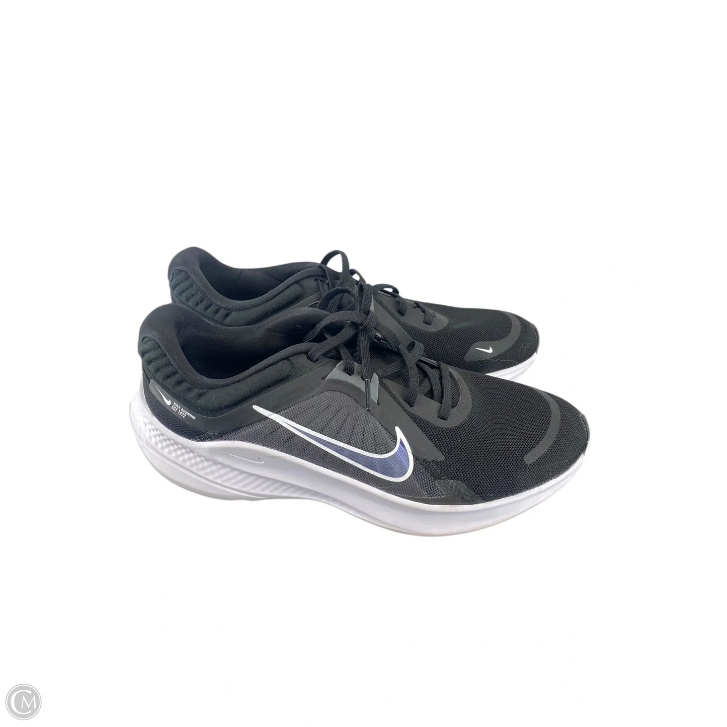 Shoes Athletic By Nike In Black, Size: 11