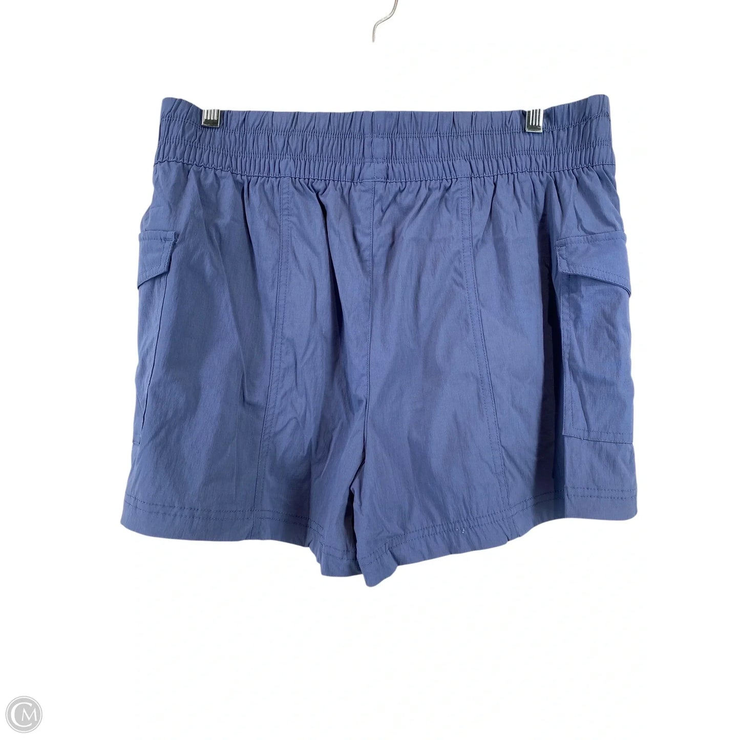 Athletic Shorts By Yogalicious In Blue, Size: Xl