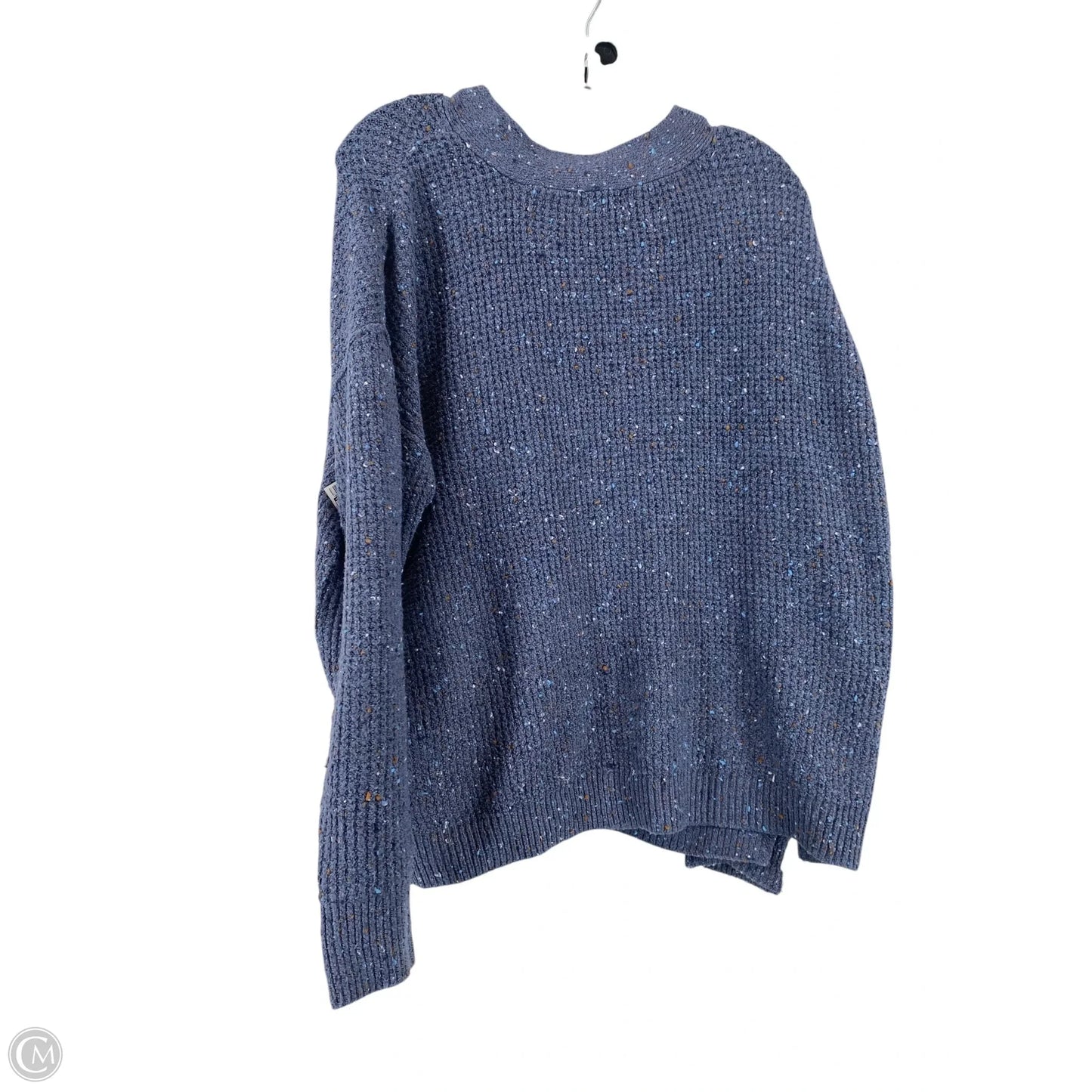 Sweater By Ana In Blue & Brown, Size: L