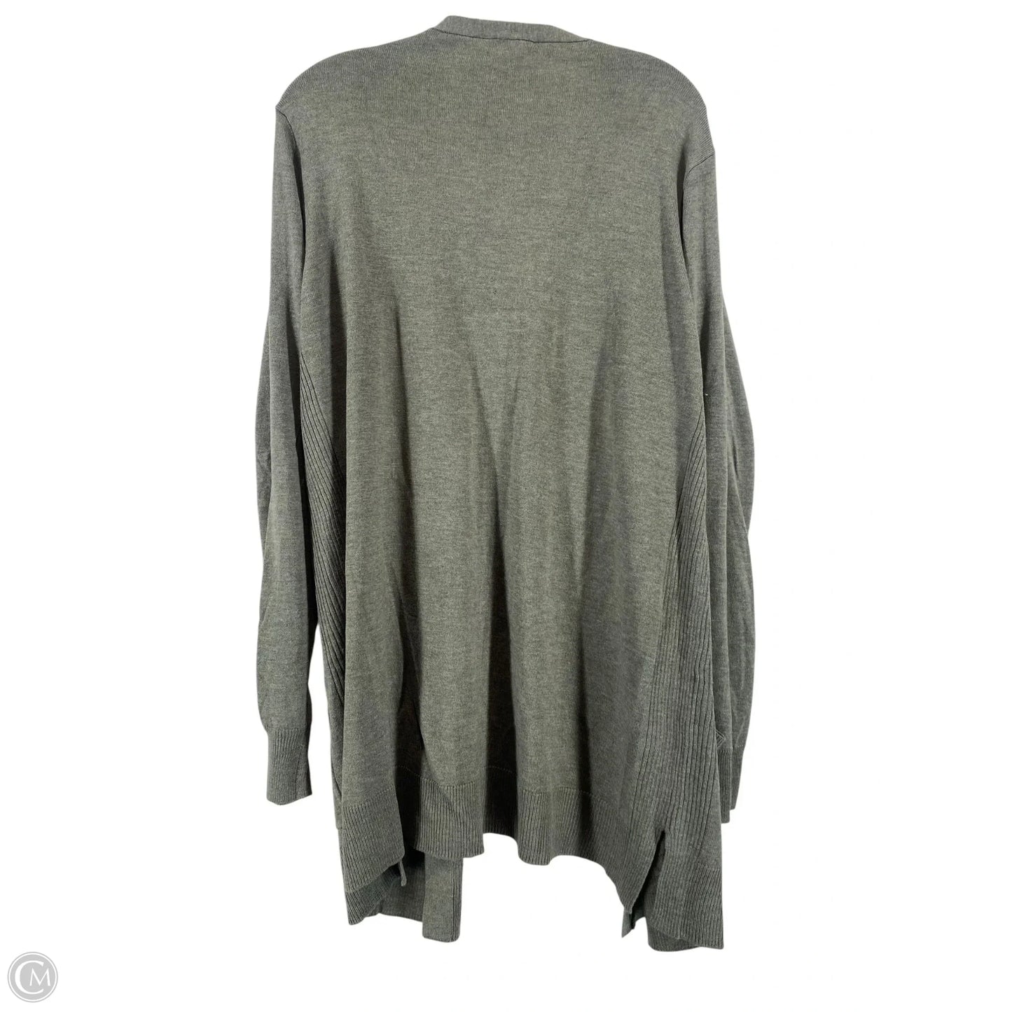 Sweater Cardigan By Matty M In Green, Size: Xl