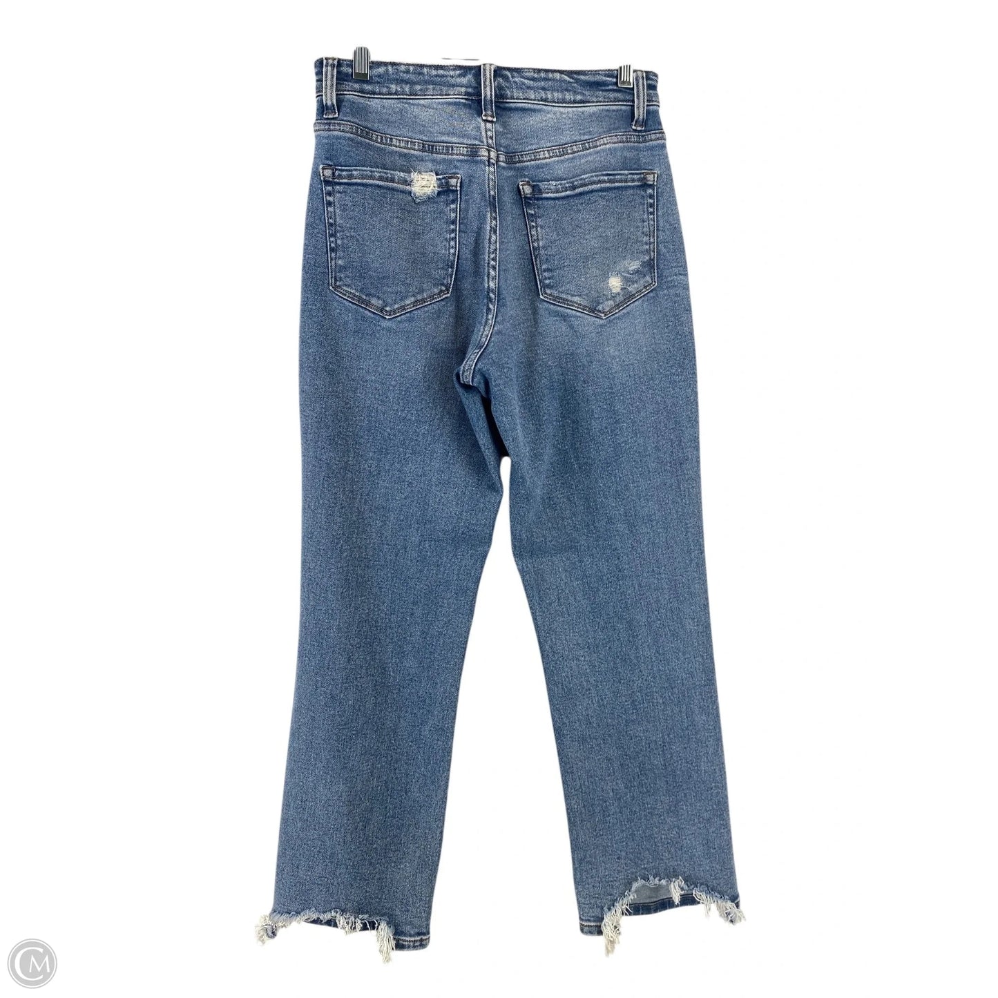Jeans Straight By Vervet In Blue Denim, Size: 0