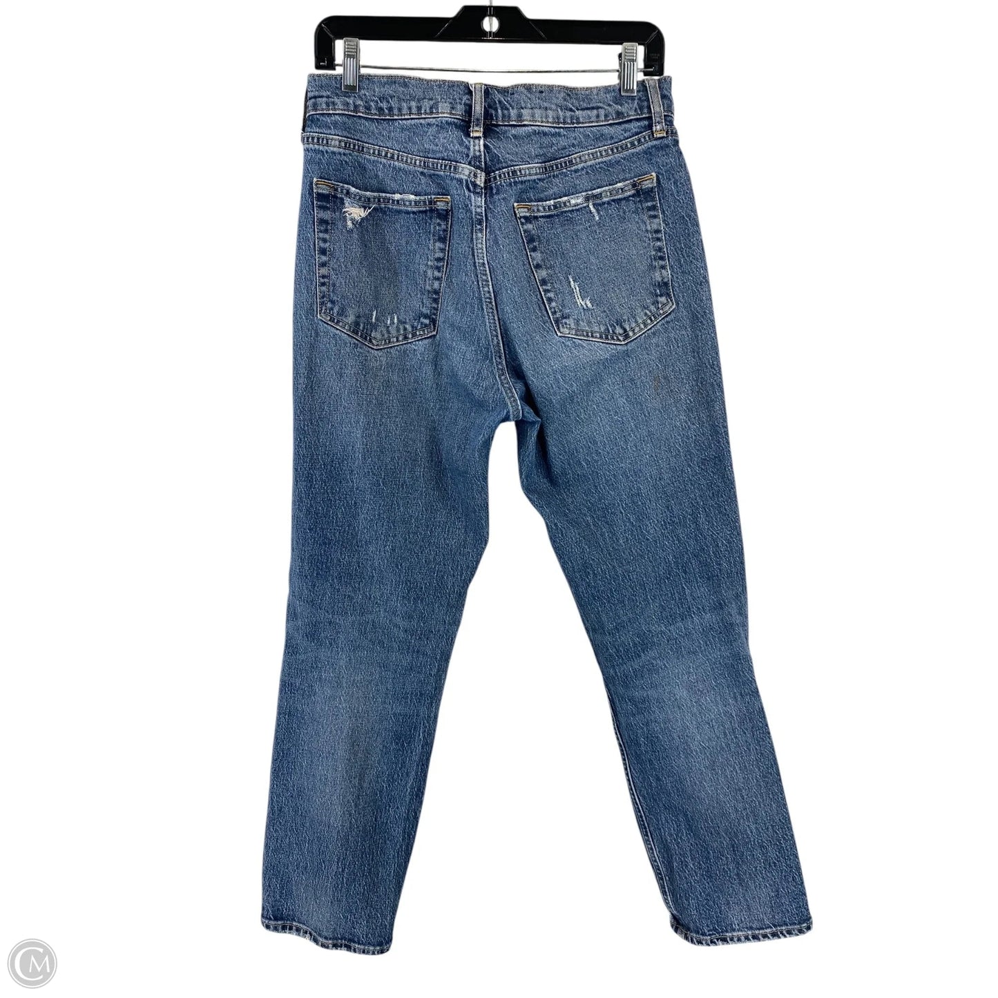 Jeans Straight By Levis In Blue Denim, Size: 8