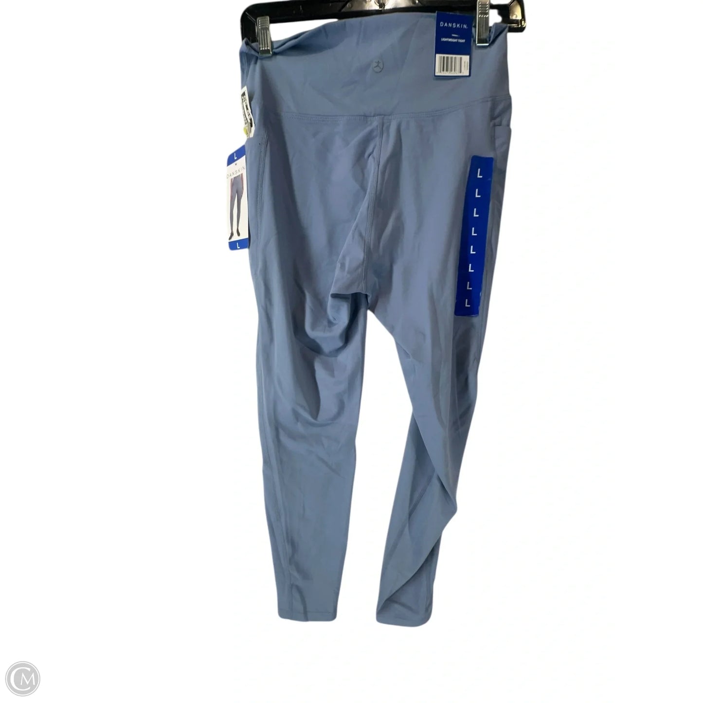 Athletic Leggings By Dannyandnicole In Blue, Size: L