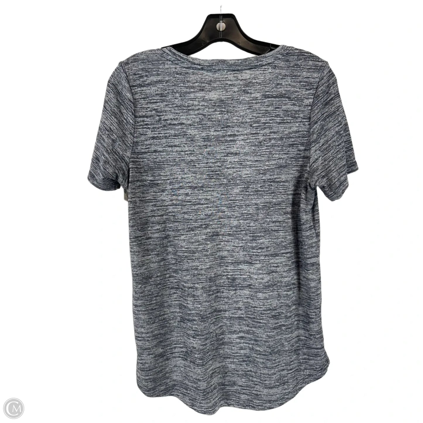 Athletic Top Short Sleeve By Athleta In Grey, Size: Xs