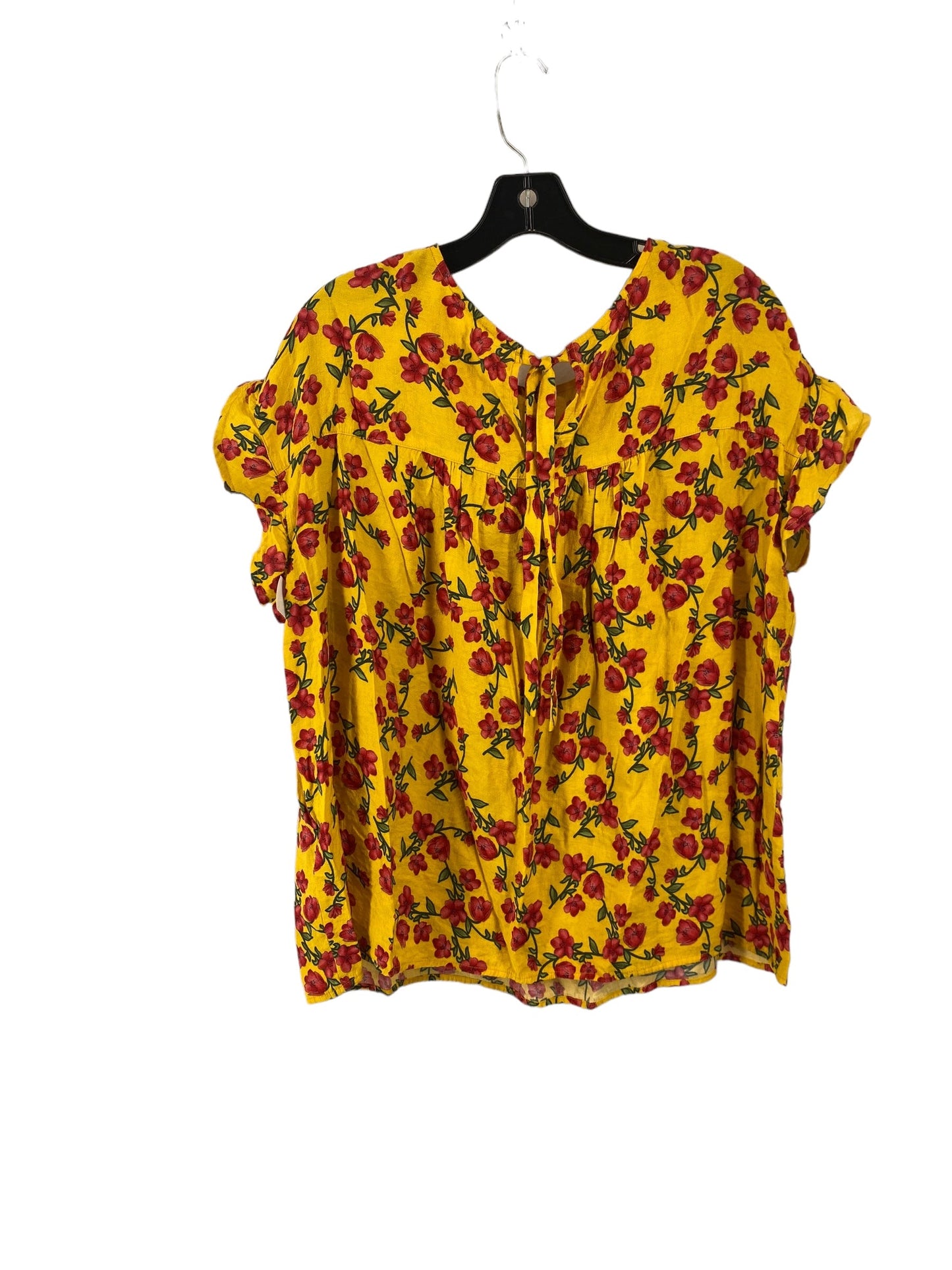 Blouse Short Sleeve By Kori America Size: M