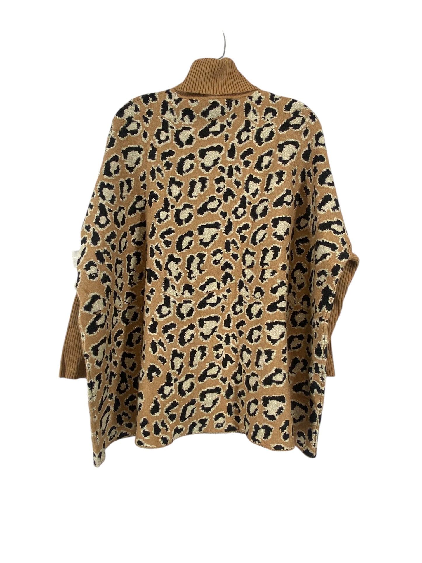 Sweater By Chicos In Animal Print, Size: M