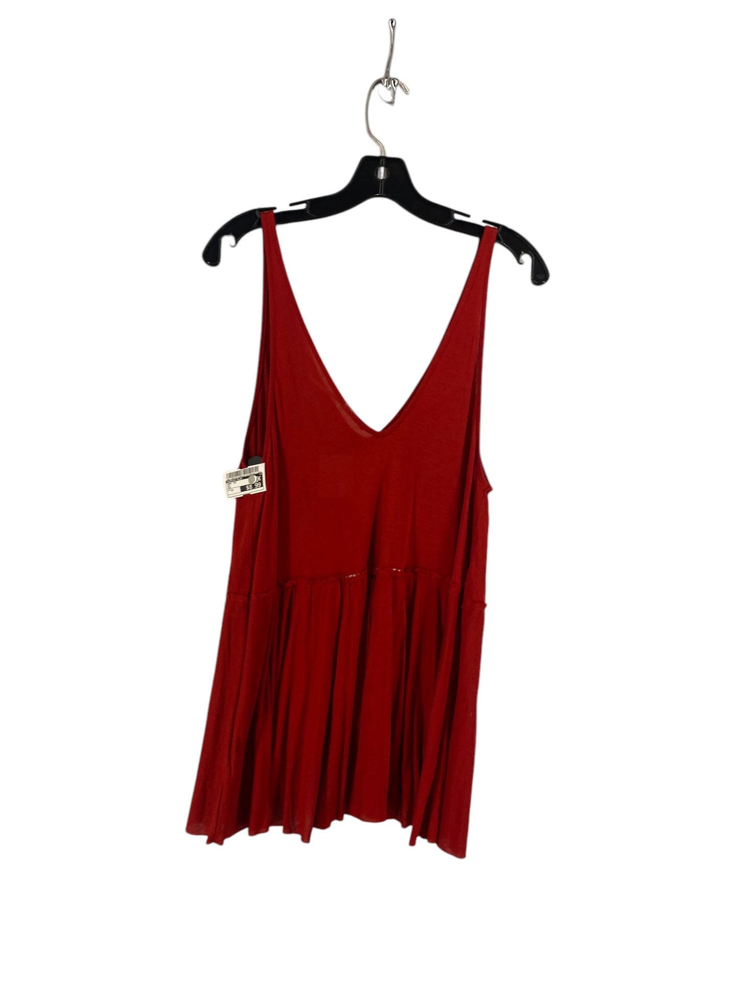 Tank Top By Kimichi Blue In Red, Size: M