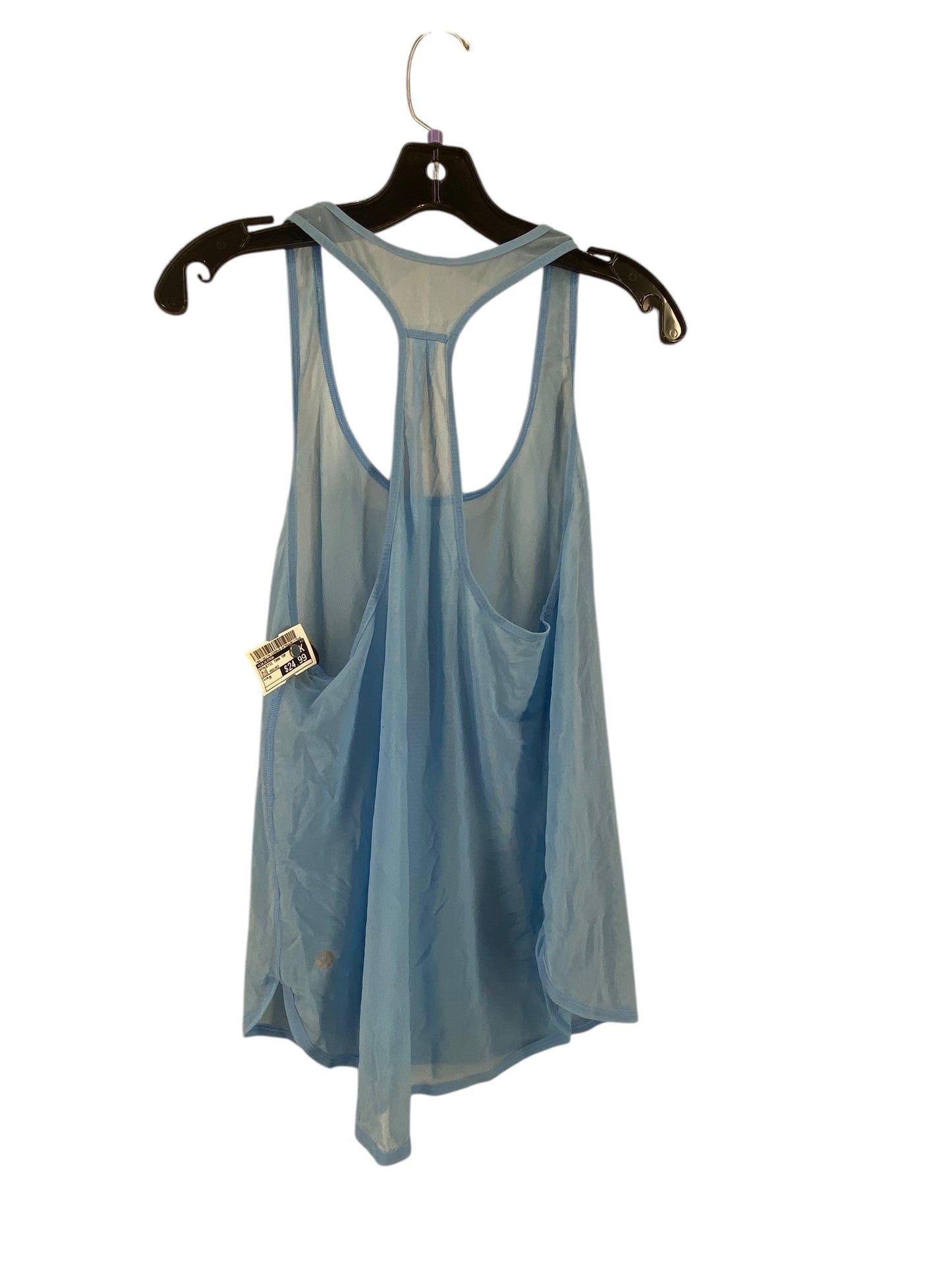 Athletic Tank Top By Lululemon In Blue, Size: M