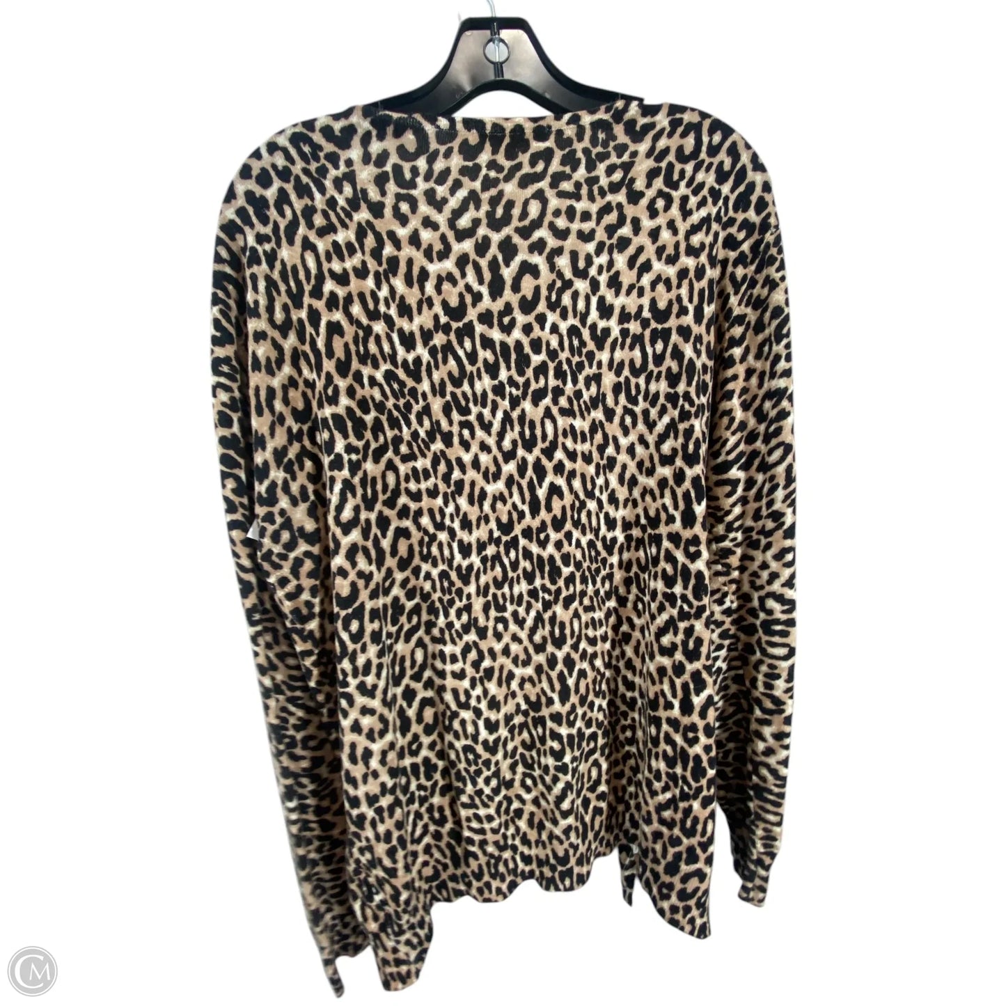 Cardigan By Cmc In Animal Print, Size: M