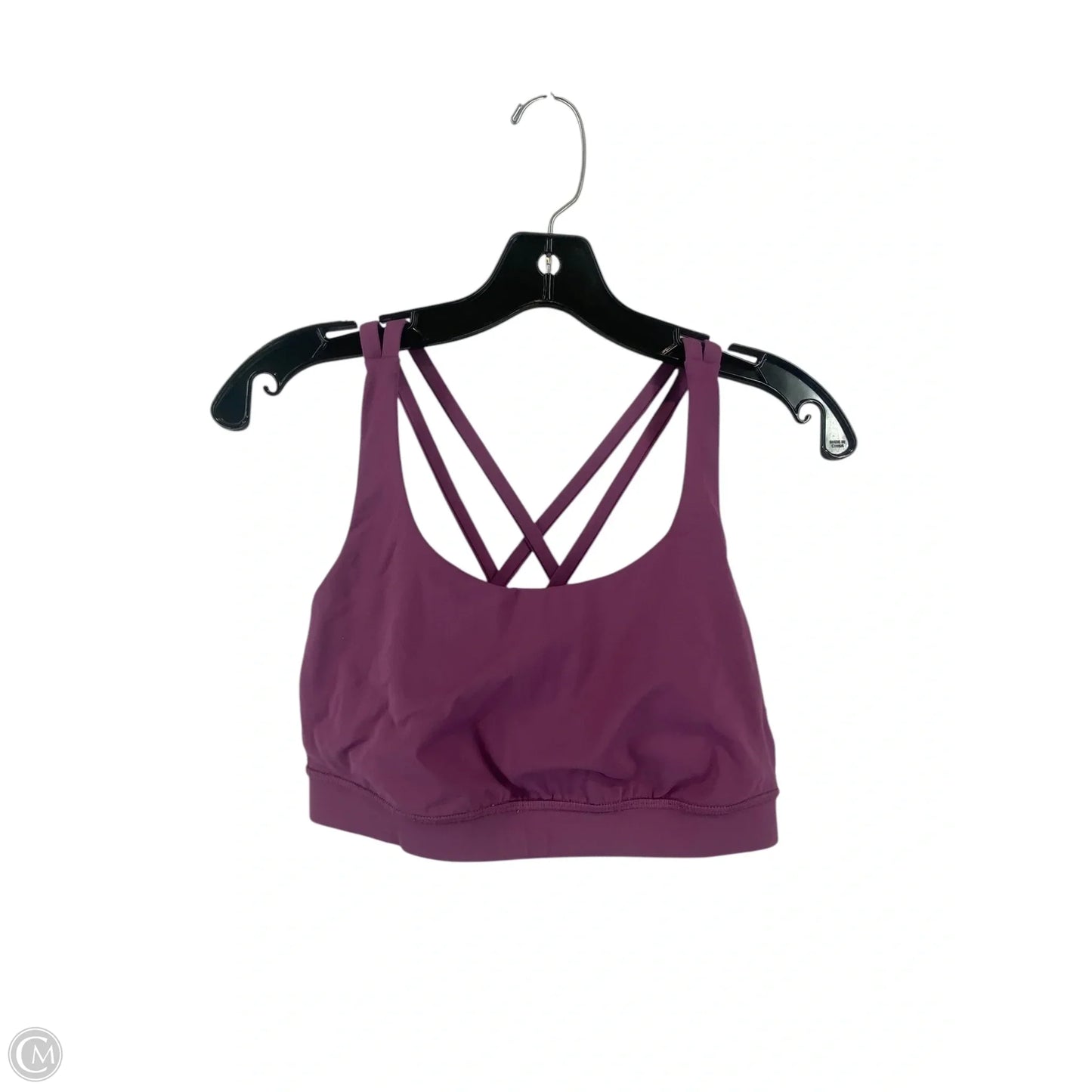 Athletic Bra By Lululemon In Purple, Size: 10