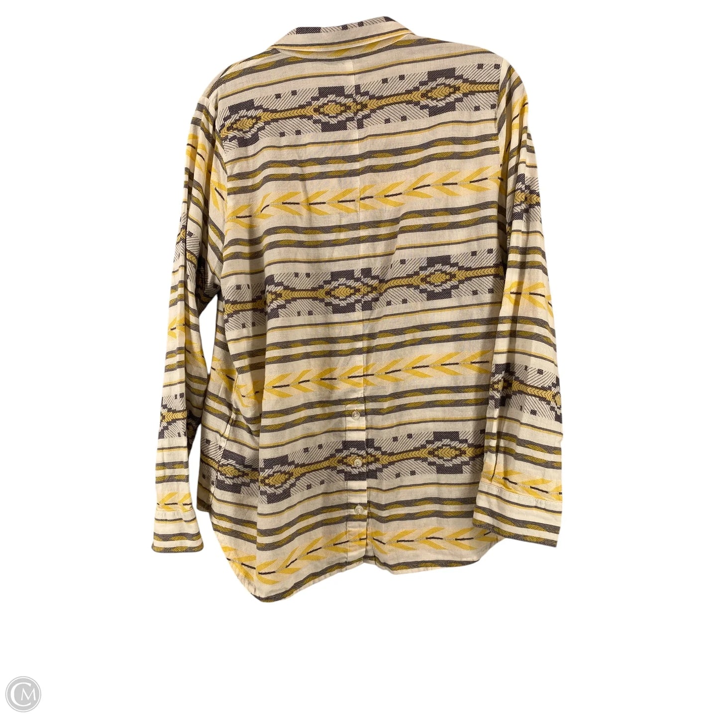 Top Long Sleeve By Ariat In Multi-colored, Size: L