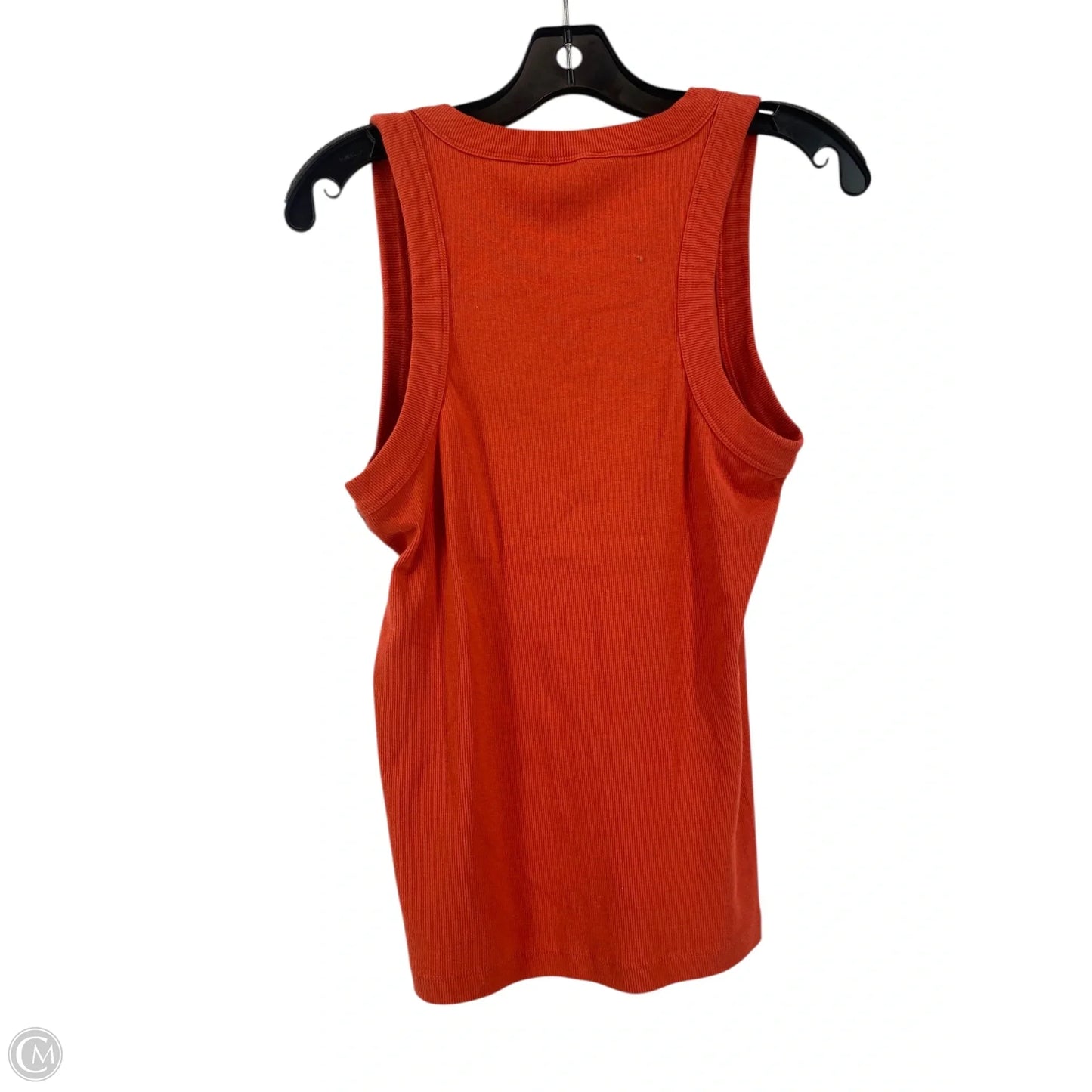 Top Sleeveless By Banana Republic In Red, Size: L