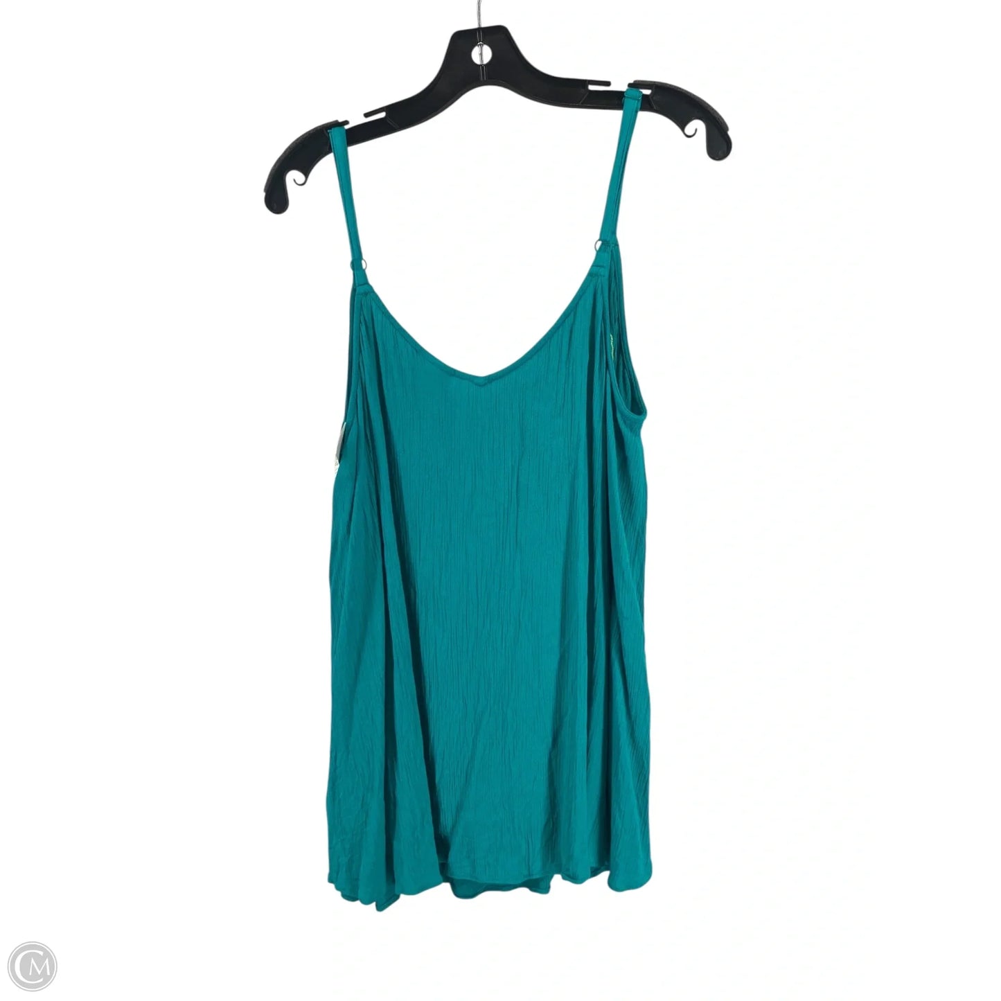 Top Sleeveless By Torrid In Teal, Size: 1x