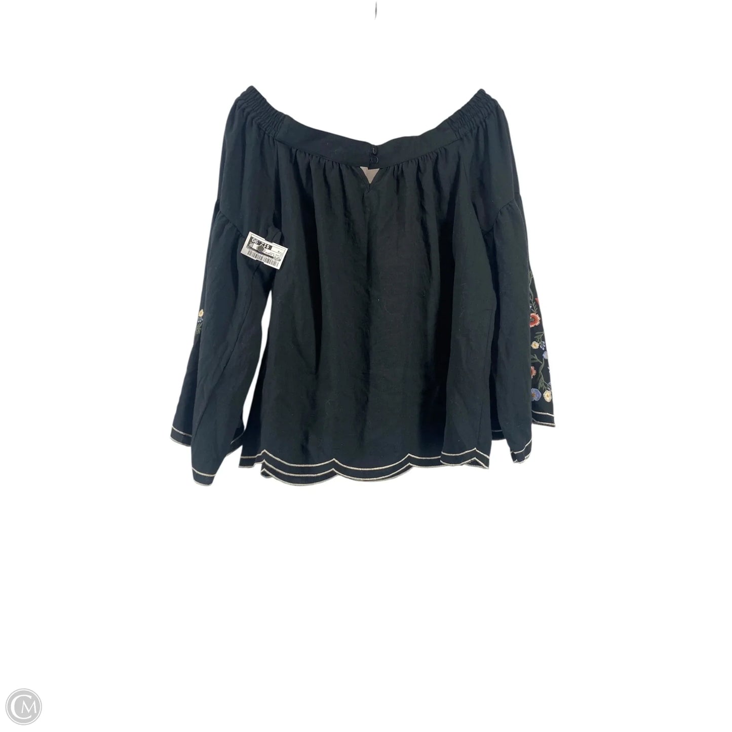 Top 3/4 Sleeve By Umgee In Floral Print, Size: M