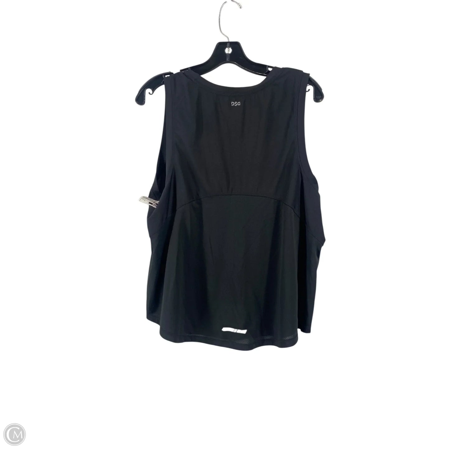 Athletic Tank Top By Dsg Outerwear In Black, Size: Xl