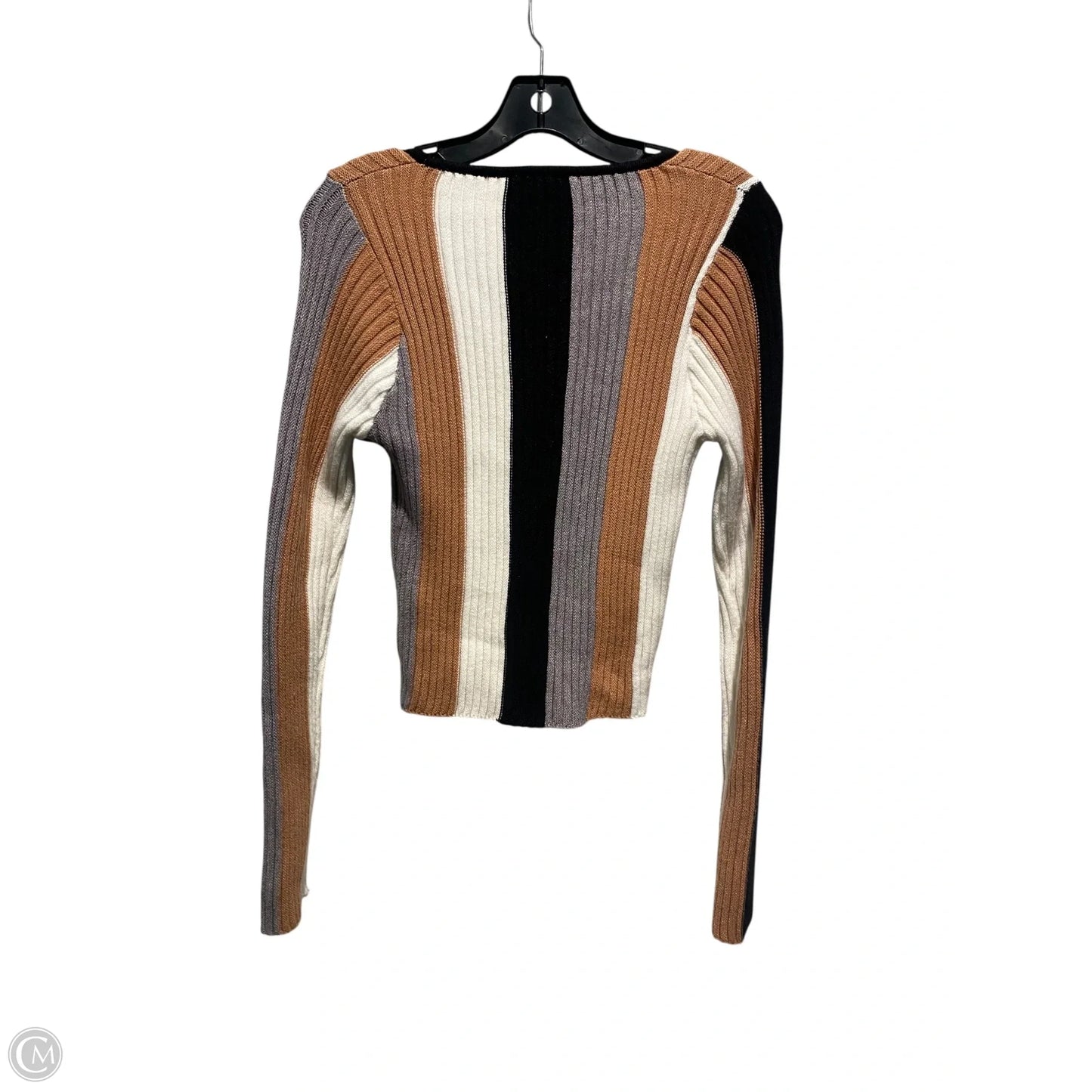 Top Long Sleeve By Le Lis In Multi-colored, Size: S